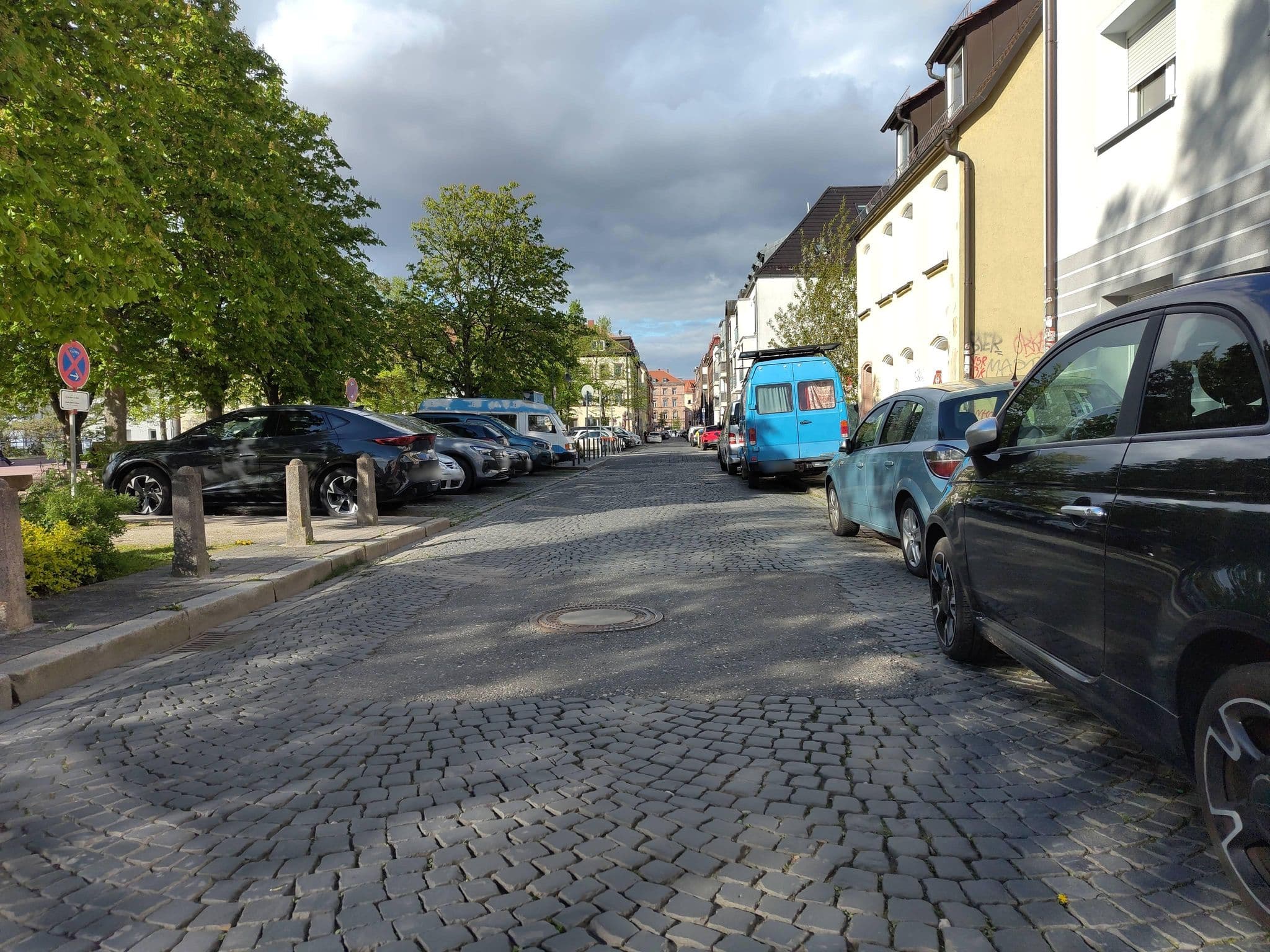 Street view near Pension West, Nuremberg — © HaraldBk (CC BY-SA · Mapillary)