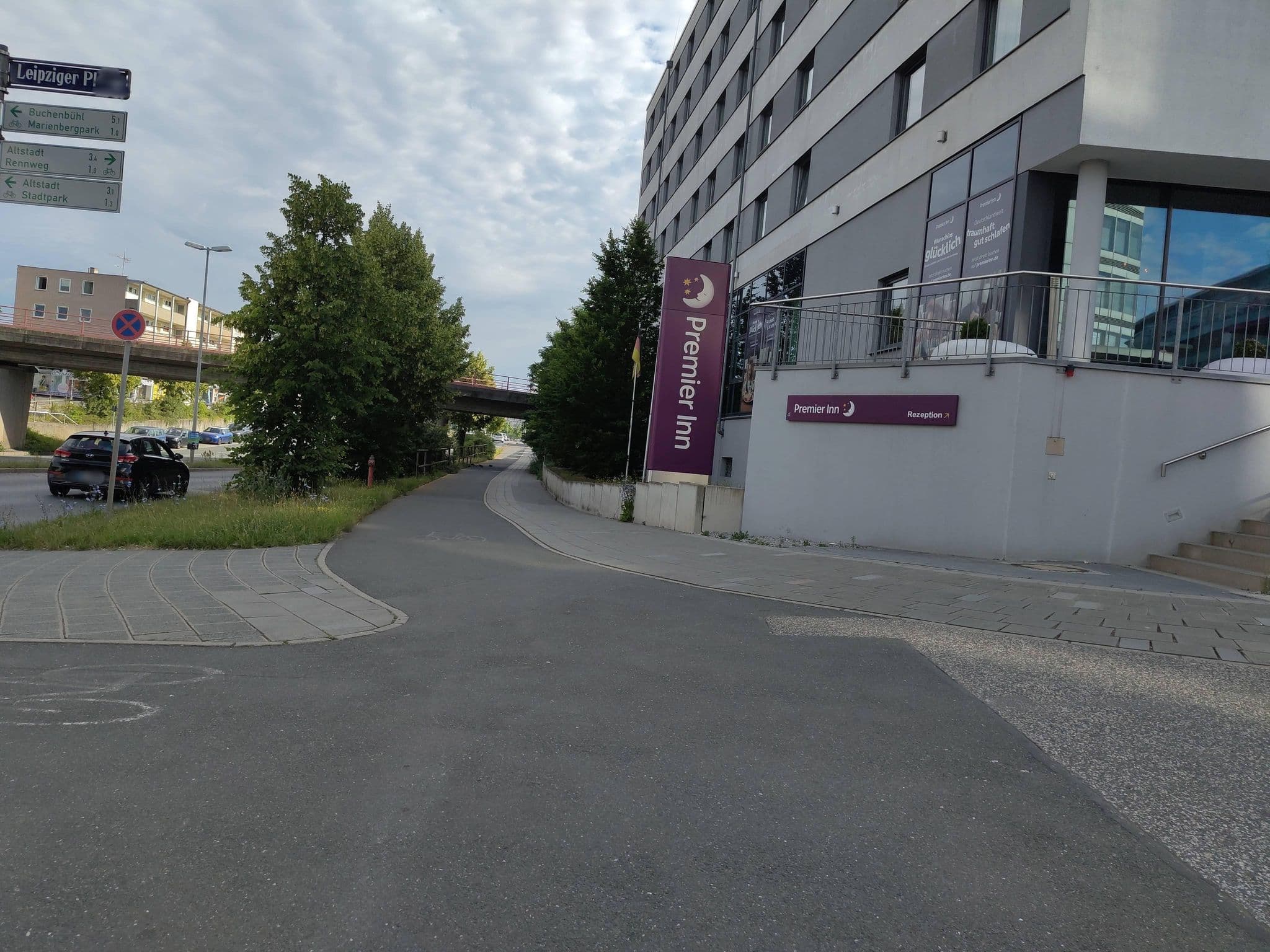 Street view near acomhotel, Nuremberg — © HaraldBk (CC BY-SA · Mapillary)