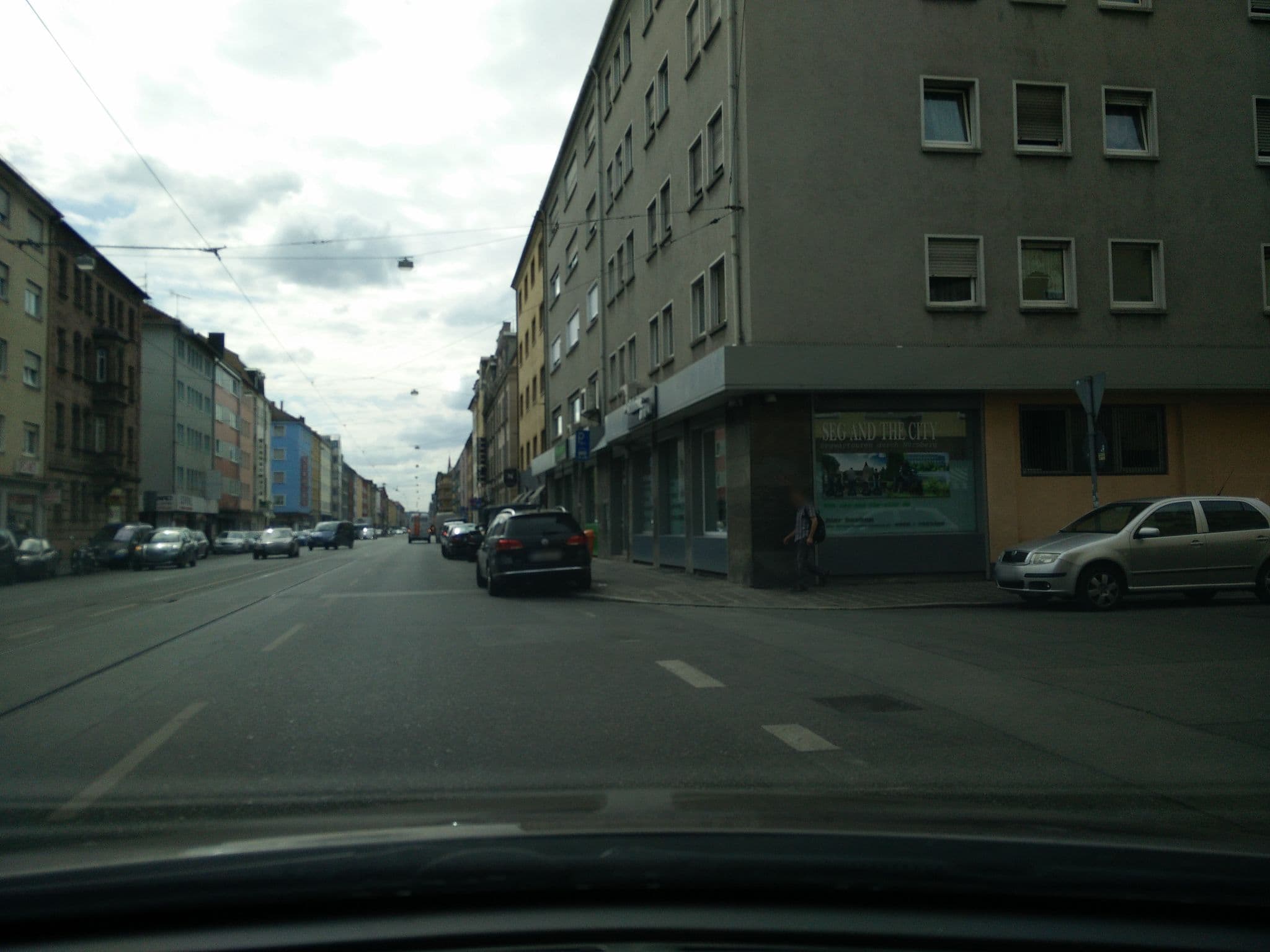 Street view near Advantage Appartement Hotel, Nuremberg — © gcklaus (CC BY-SA · Mapillary)