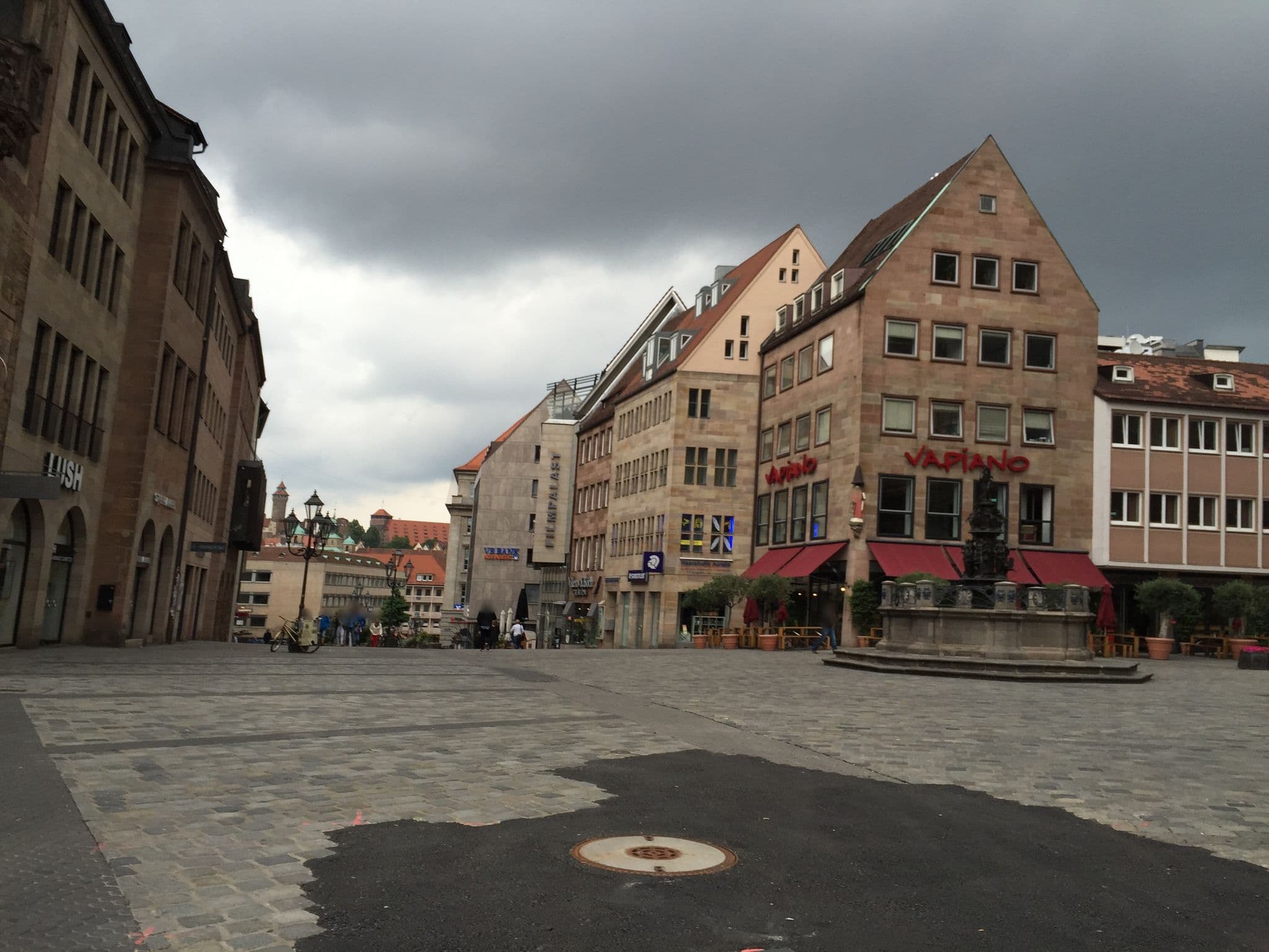 Street view near Hyatt Mainz, Nuremberg — © derzornigemarkus (CC BY-SA · Mapillary)