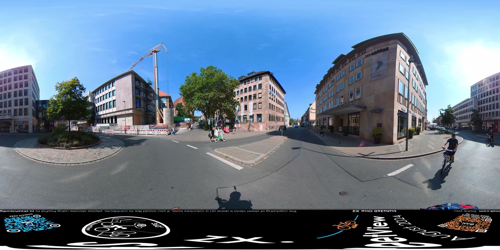 Street view near Airport Dorint Hotel Nuremberg, Nuremberg — © ZXStreetview (CC BY-SA · Mapillary)