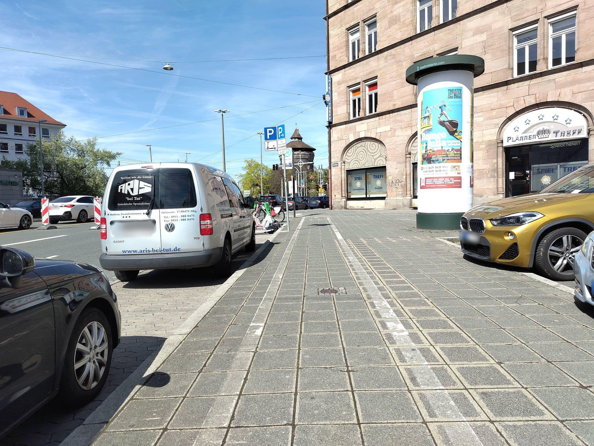 Street view near Concorde Hotel Viva, Nuremberg — © HaraldBk (CC BY-SA · Mapillary)