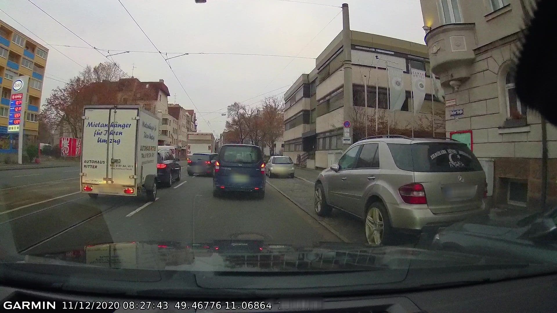 Street view near NORIS Hotel, Nuremberg — © curtisnewton (CC BY-SA · Mapillary)