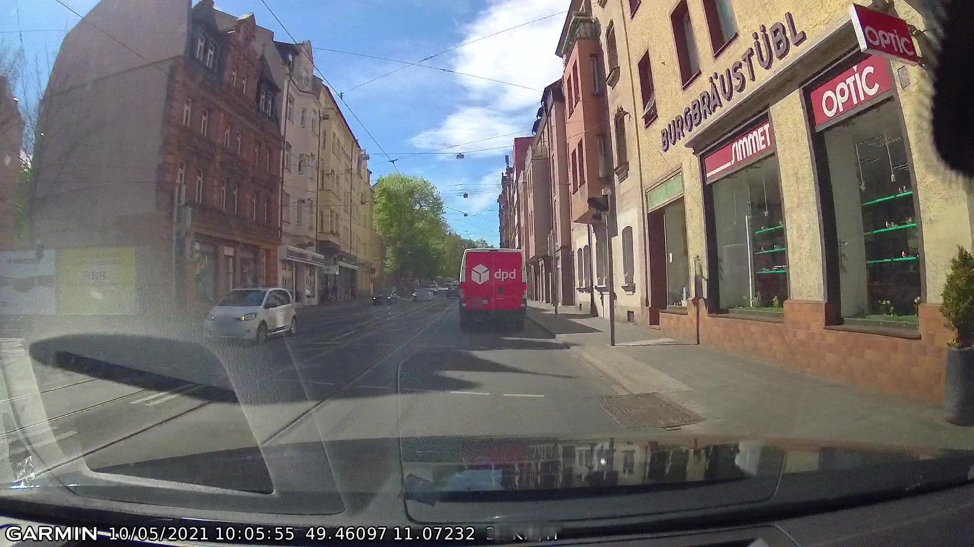 Street view near Burgbräustüble, Nuremberg — © curtisnewton (CC BY-SA · Mapillary)