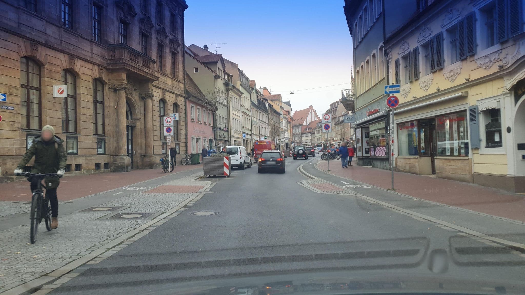 Street view near Messerschmidt Hotel, Bamberg — © r66 (CC BY-SA · Mapillary)