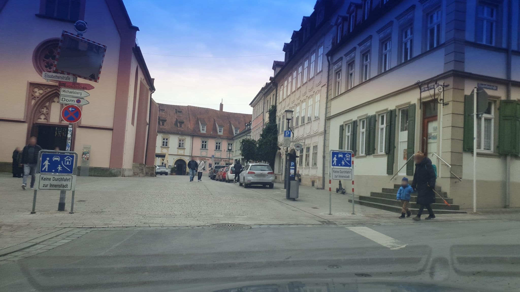 Street view near Altstadtpalais im Sand, Bamberg — © r66 (CC BY-SA · Mapillary)