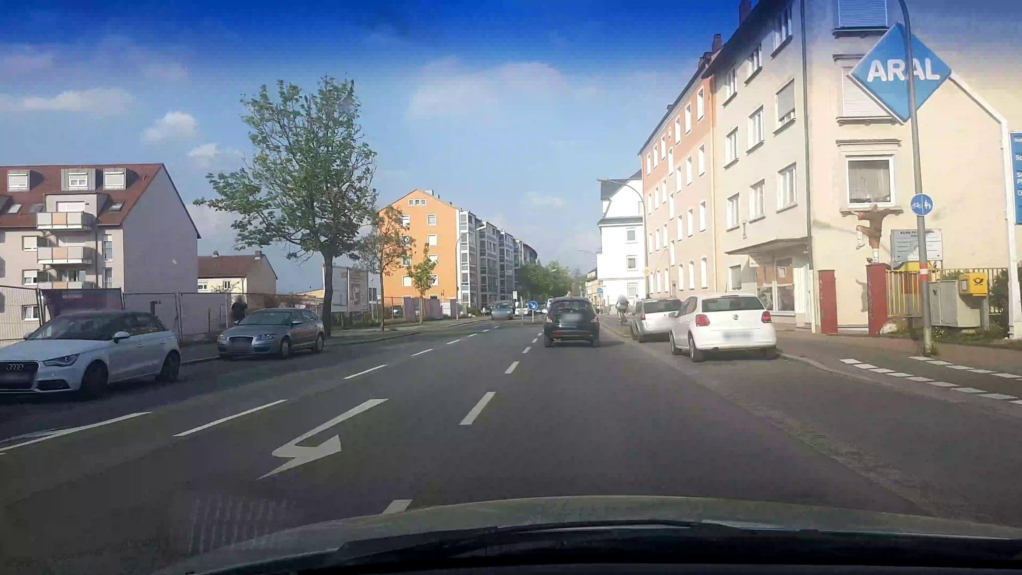 Street view near Drei Linden, Bamberg — © r66 (CC BY-SA · Mapillary)