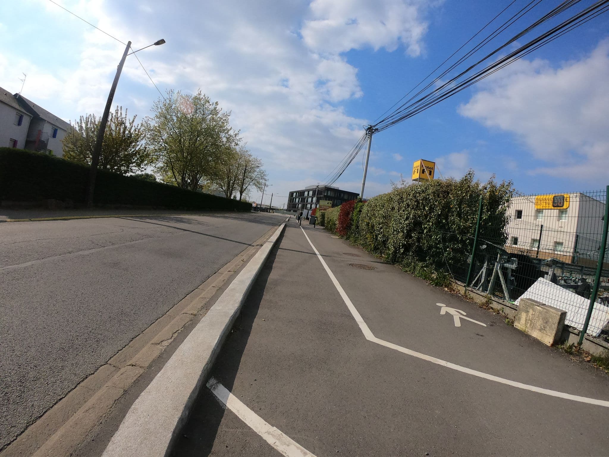 Street view near HotelF1 Saint Herblain, Saint-Herblain — © cartocite (CC BY-SA · Mapillary)