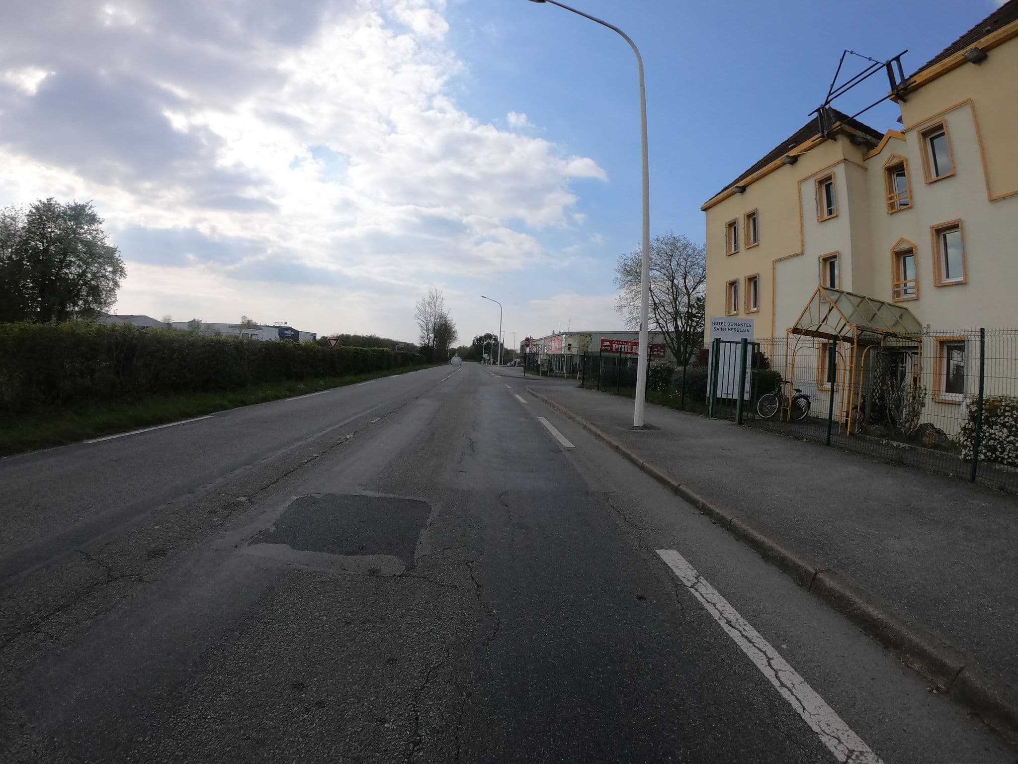Street view near Première Classe Nantes Ouest, Saint-Herblain — © cartocite (CC BY-SA · Mapillary)