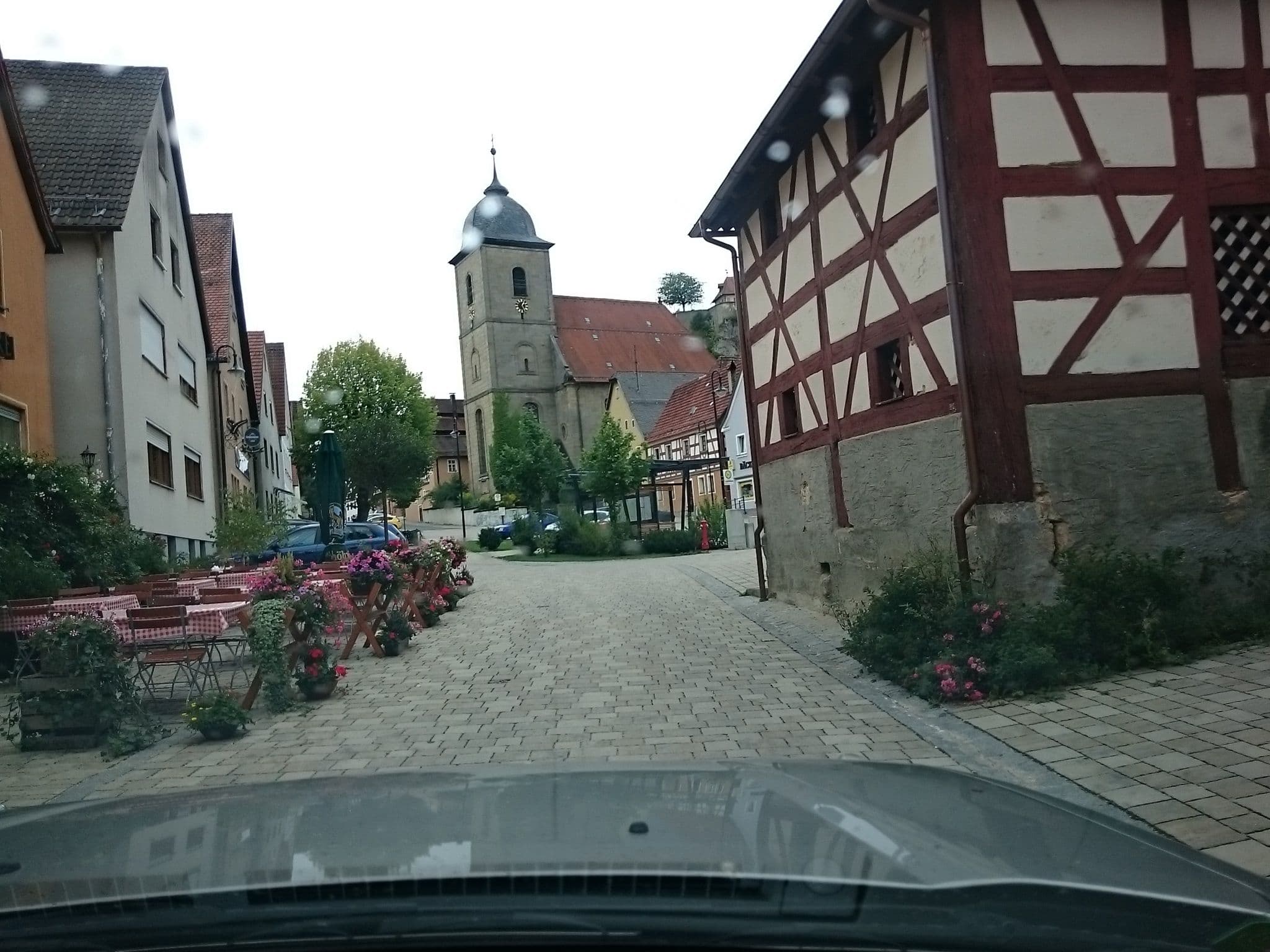 Street view near Gasthof Burghardt, Obertrubach — © voschix (CC BY-SA · Mapillary)