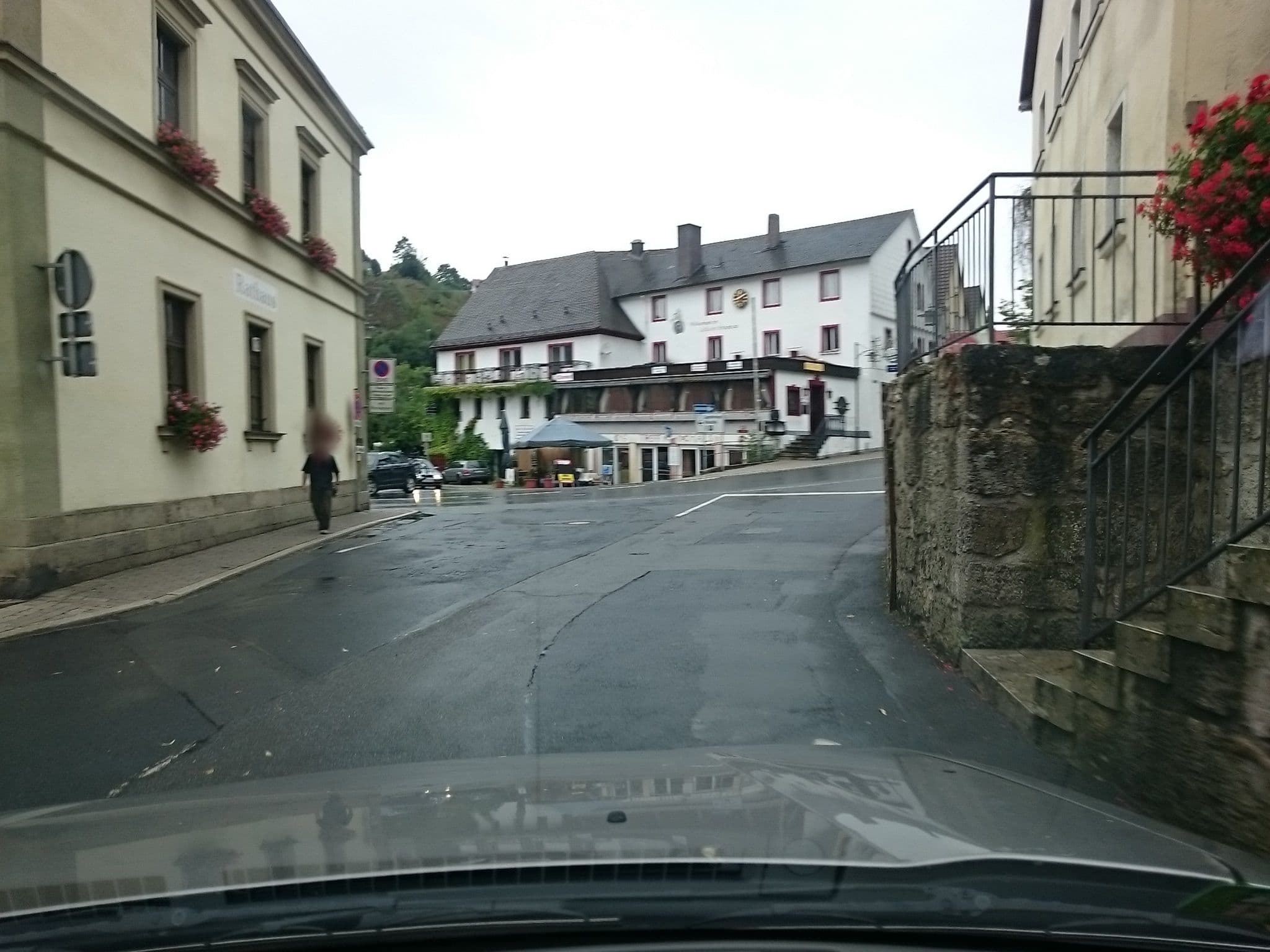 Street view near Pension Zum Unteren Schmied, Pottenstein — © voschix (CC BY-SA · Mapillary)
