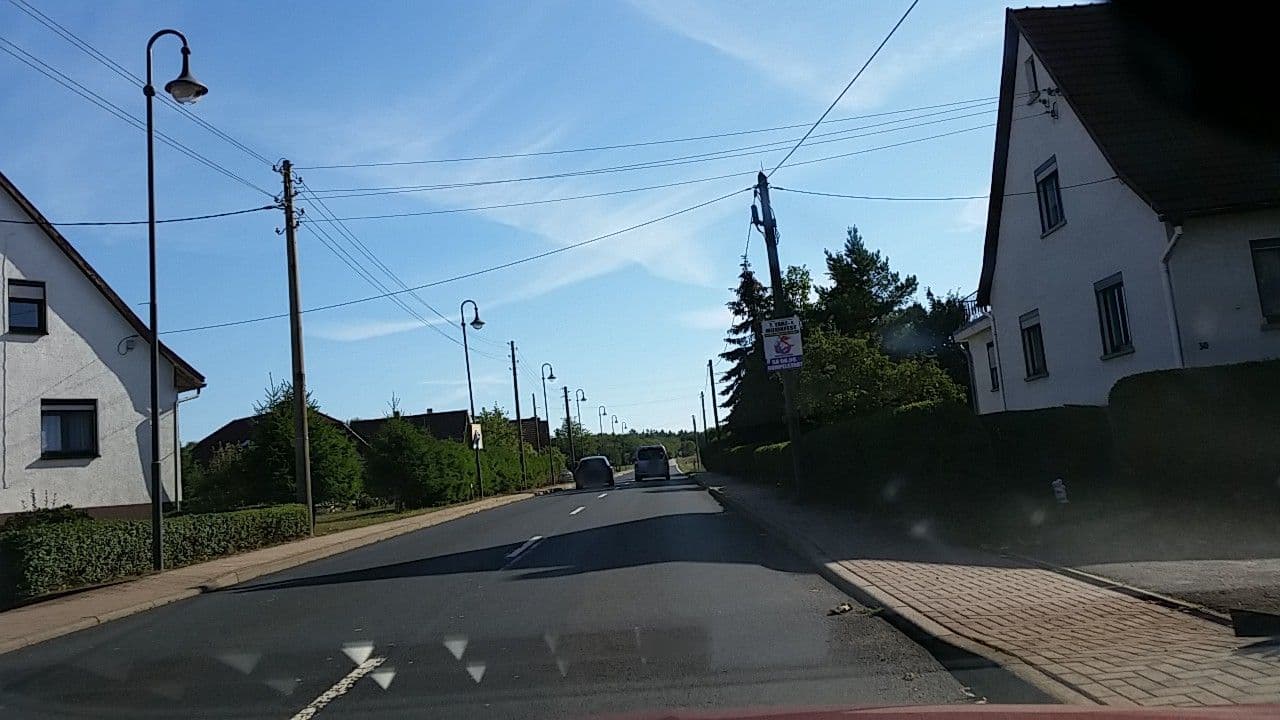 Street view near Pension Petra, Ruhla — © tian (CC BY-SA · Mapillary)