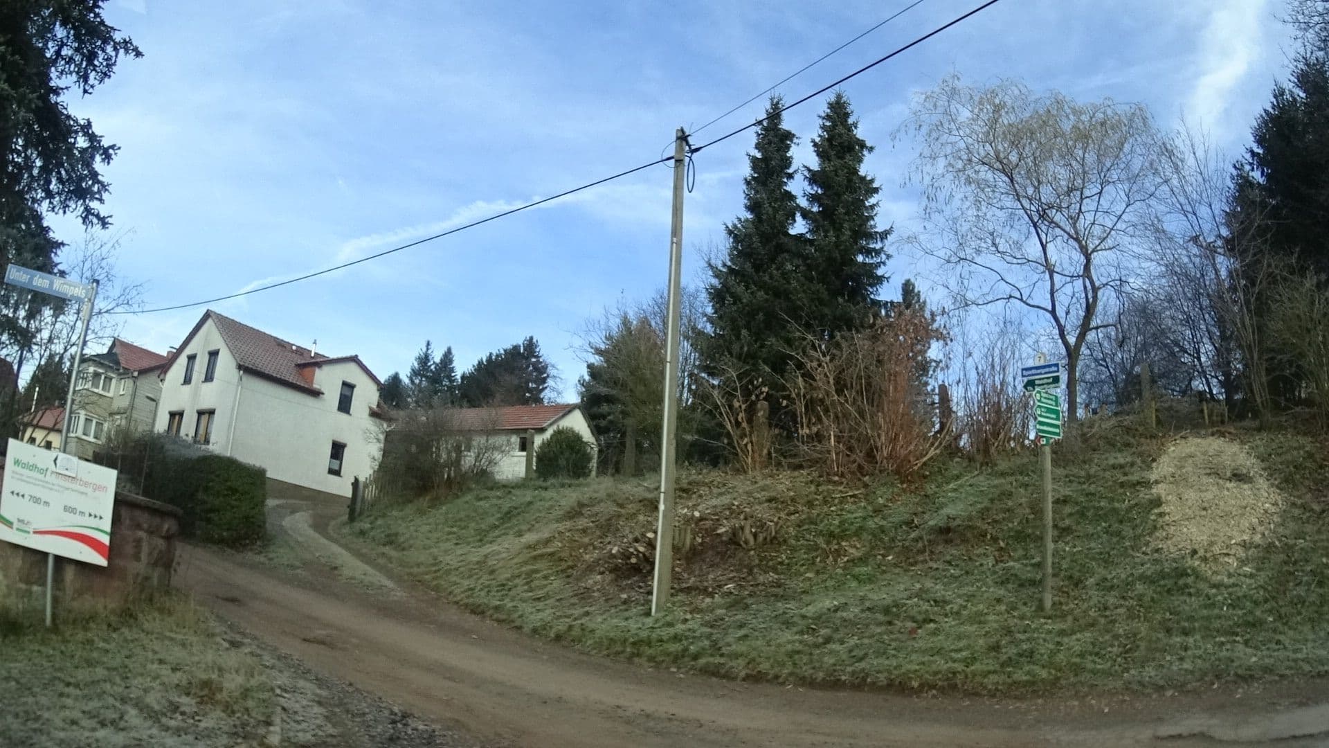 Street view near Holzmichel, Finsterbergen — © ramap (CC BY-SA · Mapillary)