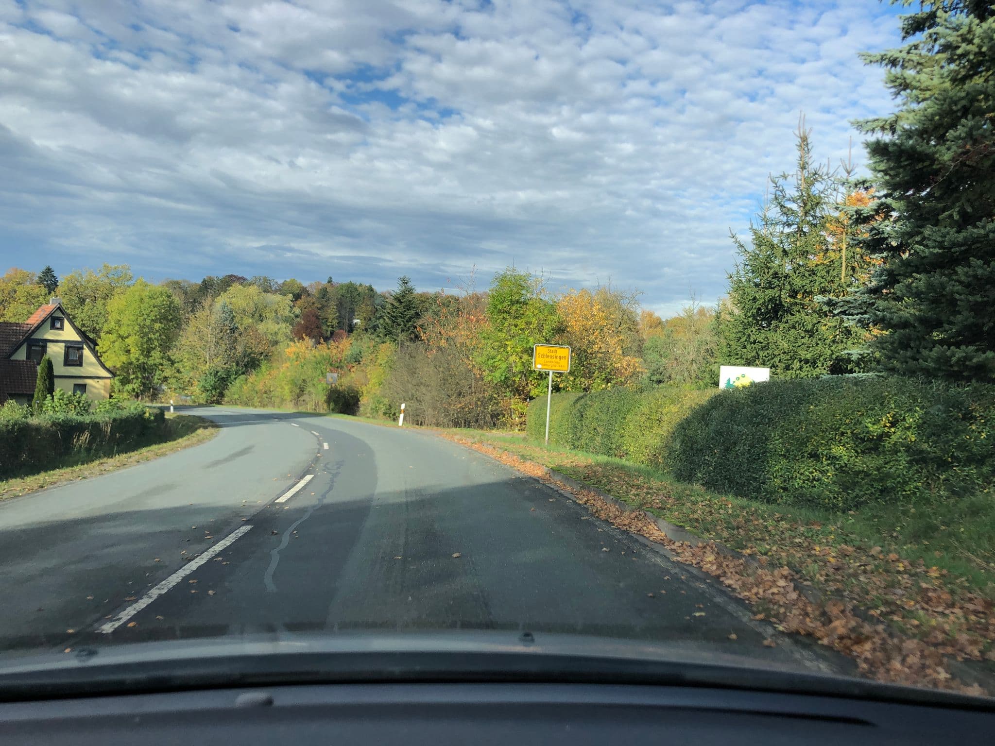 Street view near Pension Ratscherer Höhe, Schleusingen — © bejotel (CC BY-SA · Mapillary)