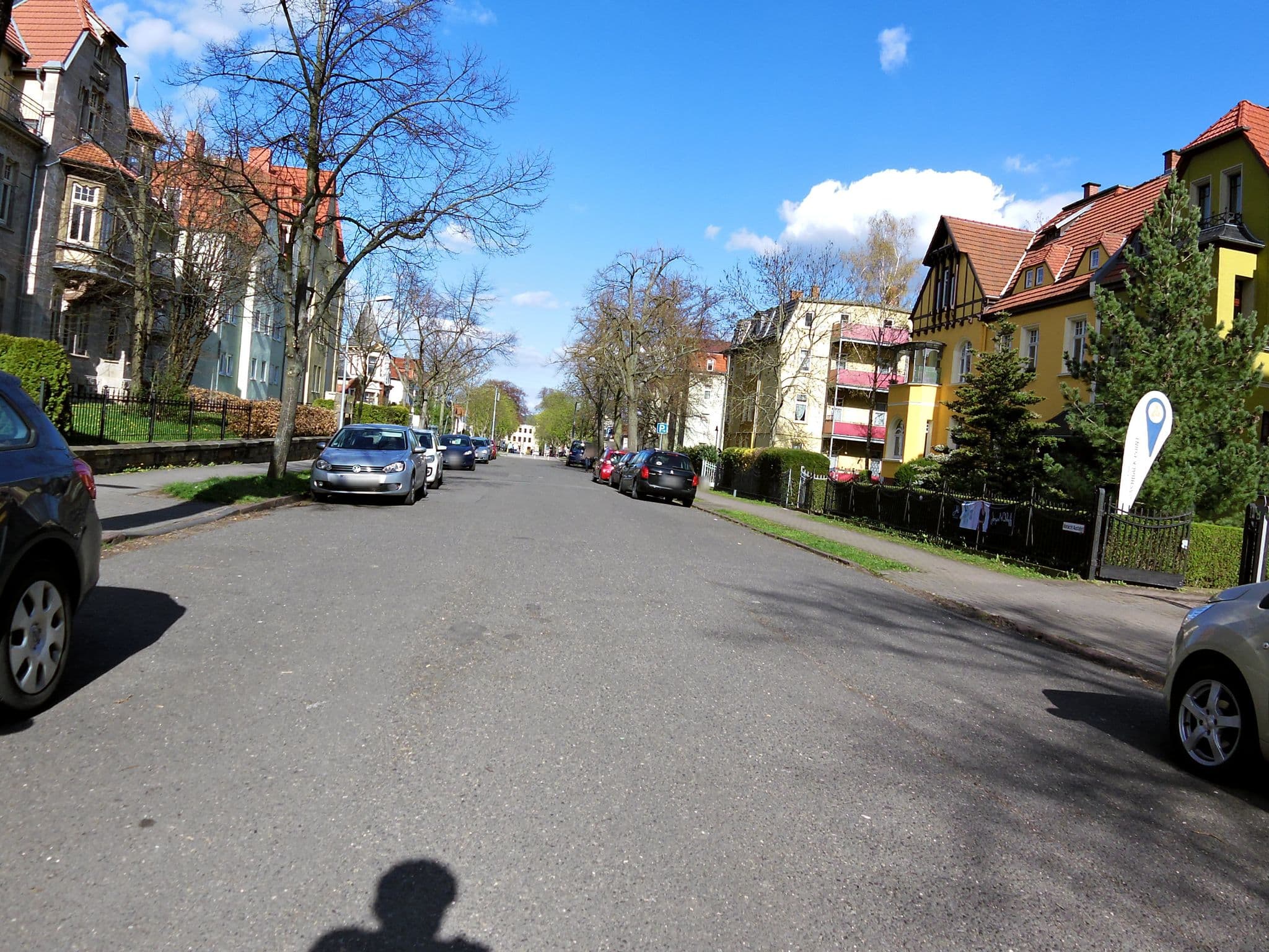 Street view near Ferienwohnung Schlossblick Apartment, Gotha — © zoegglmeyr (CC BY-SA · Mapillary)