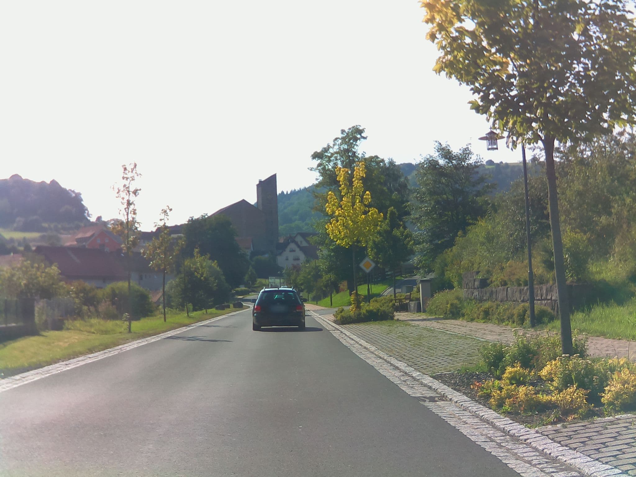 Street view near Rhöner Landhaus Hotel, Bischofsheim in der Rhön — © ramap (CC BY-SA · Mapillary)