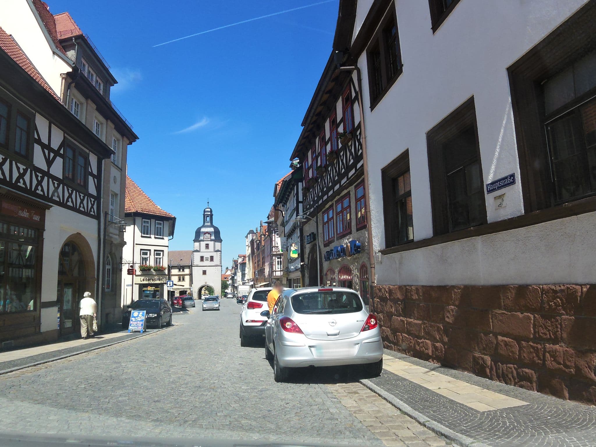 Street view near Ratsherberge Waltershausen, Waltershausen — © zoegglmeyr (CC BY-SA · Mapillary)