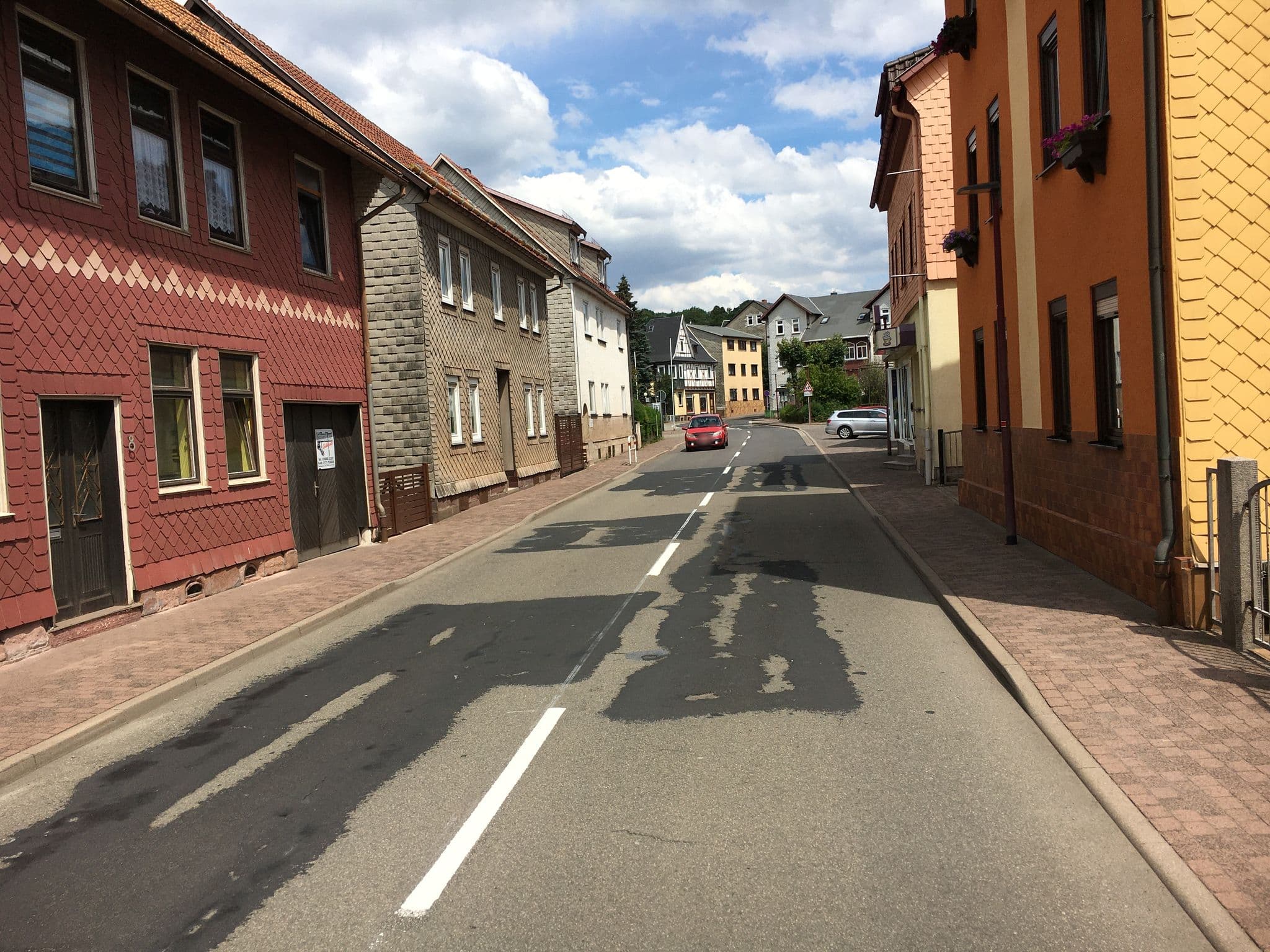 Street view near Hotel Kleiner Inselberg Inh. Fam. Baumbach, Brotterode — © bahnpirat (CC BY-SA · Mapillary)