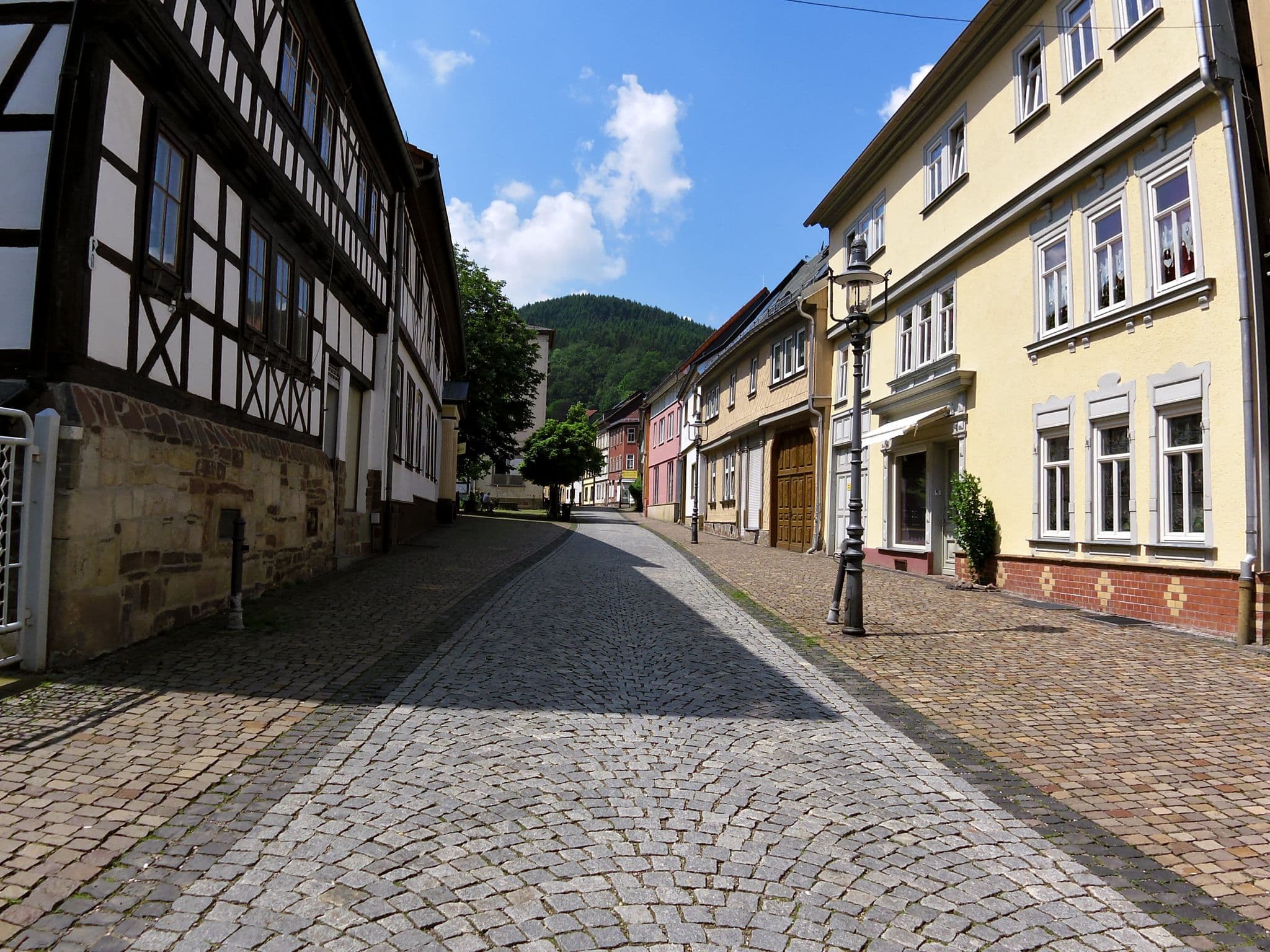 Street view near Hotel-Pension Adam Inh. Eva-Maria Adam, Friedrichroda — © zoegglmeyr (CC BY-SA · Mapillary)
