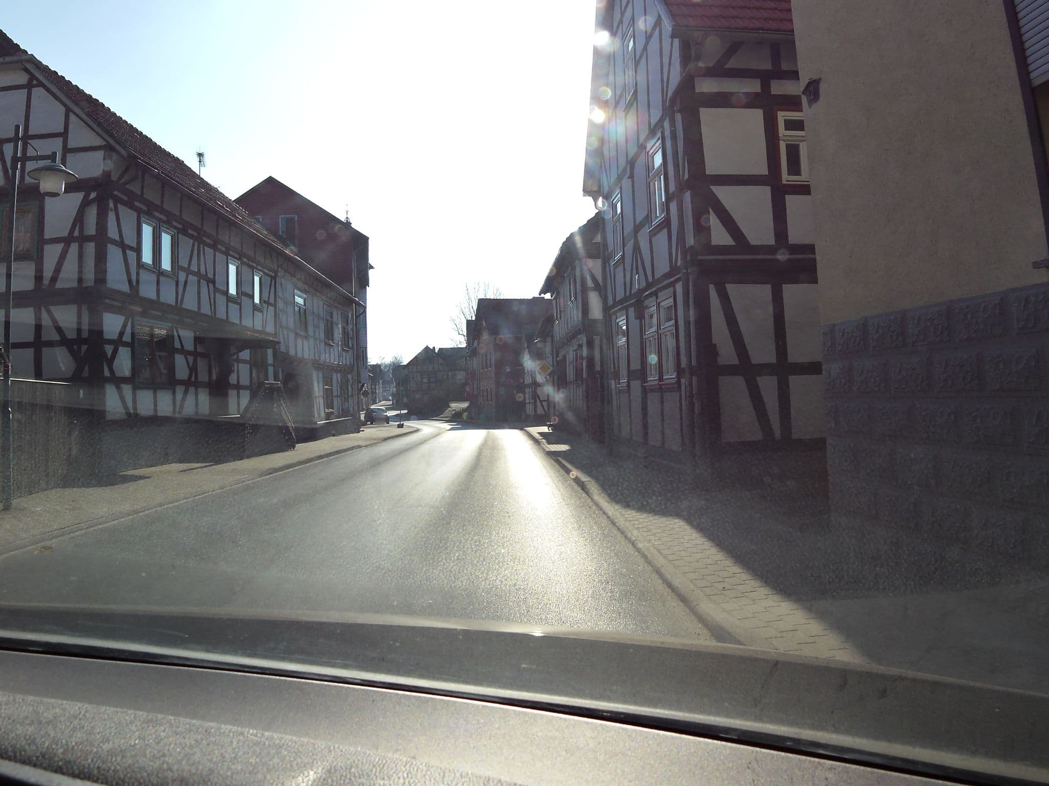 Street view near Huether Margot Pension, Gerstungen — © zoegglmeyr (CC BY-SA · Mapillary)