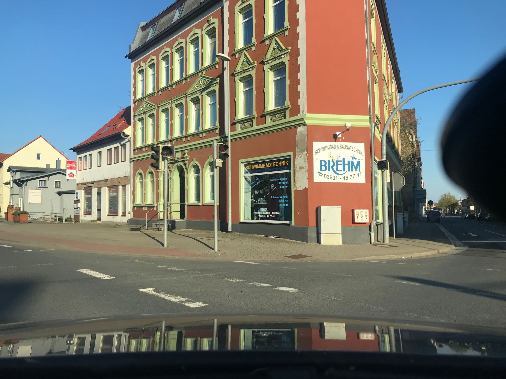 Street view near Atim Hotelbetriebs GmbH, Nordhausen — © saschahaberkorn (CC BY-SA · Mapillary)