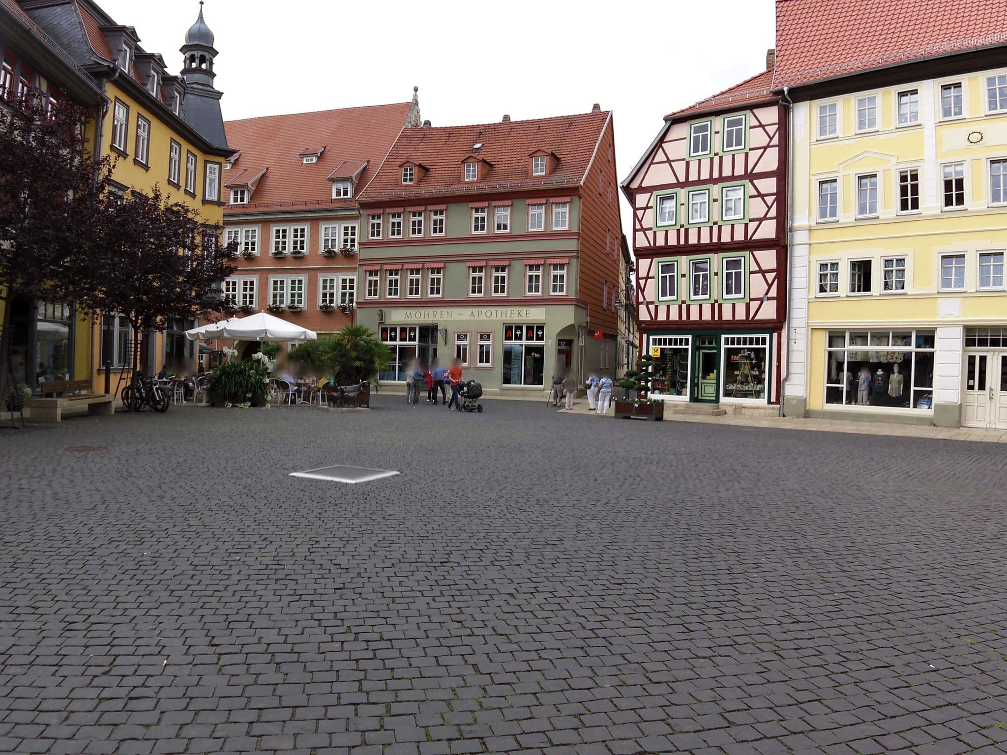 Street view near Reisebüro König e.K. Christian König TUI Reisecenter, Bad Langensalza — © zoegglmeyr (CC BY-SA · Mapillary)