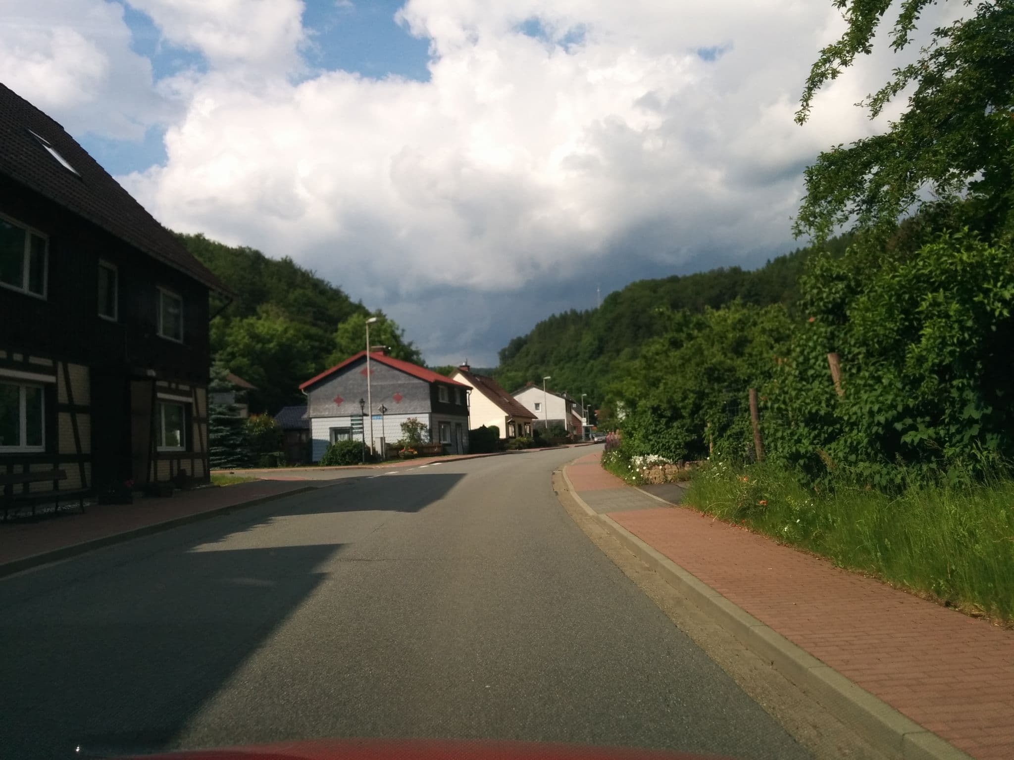 Street view near Pension "Zur Wieda", Wieda — © bitnapper (CC BY-SA · Mapillary)
