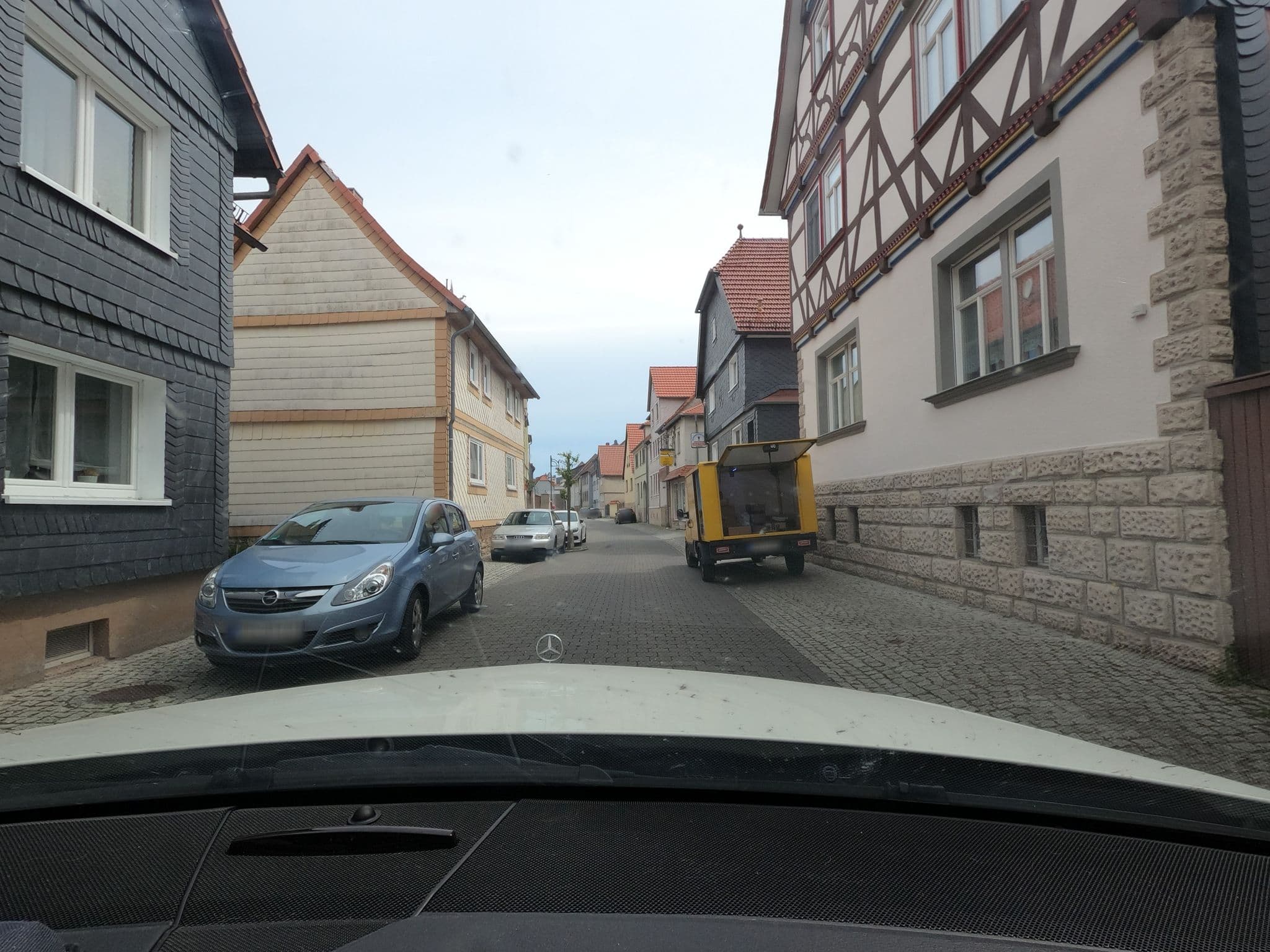 Street view near Gasthaus Leine-Quelle Inh. Werner Nußbaum, Leinefelde-Worbis — © saschahaberkorn (CC BY-SA · Mapillary)