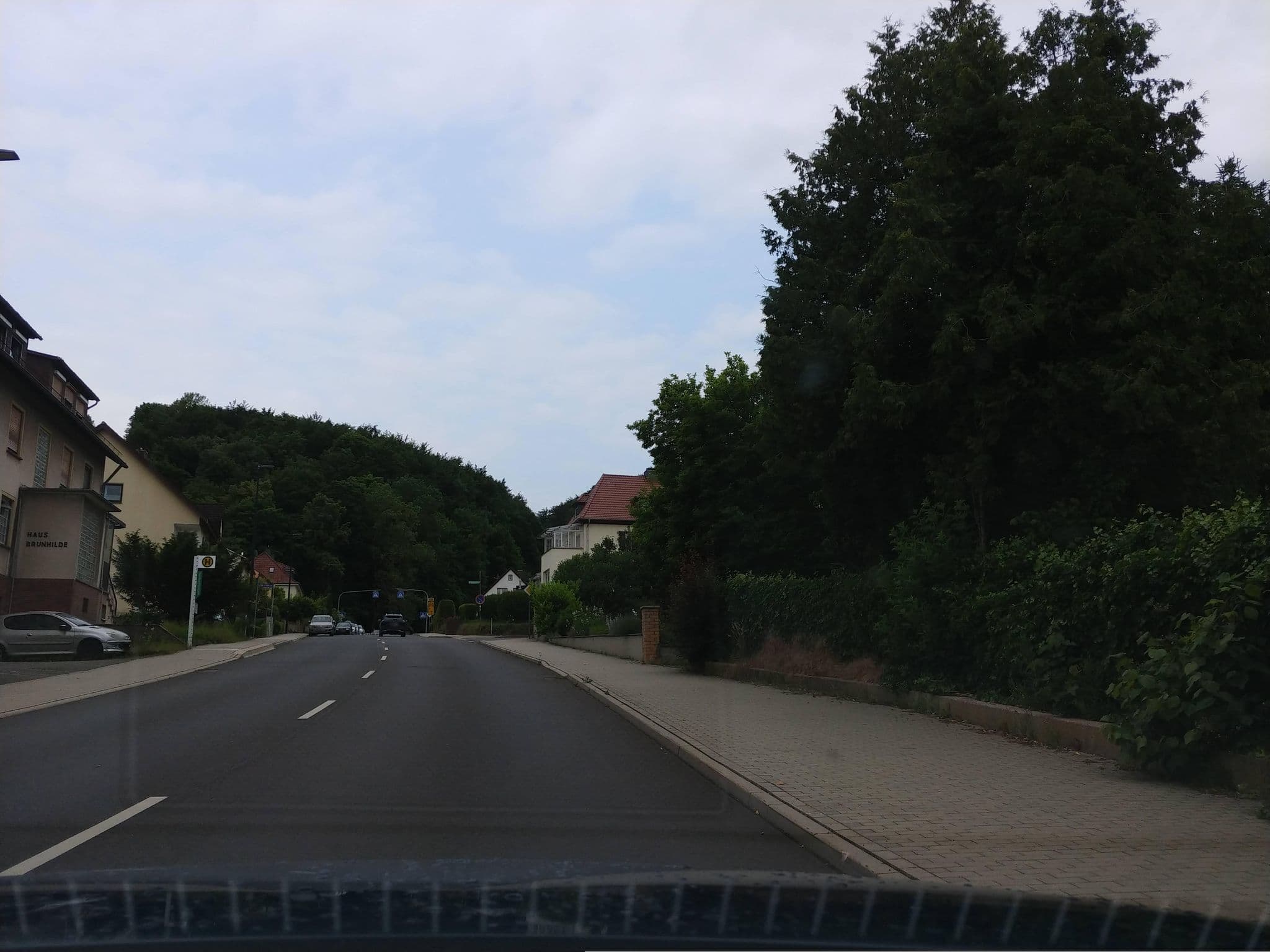 Street view near Pension Haus Ingeborg, Bad Sooden-Allendorf — © tomatsn (CC BY-SA · Mapillary)