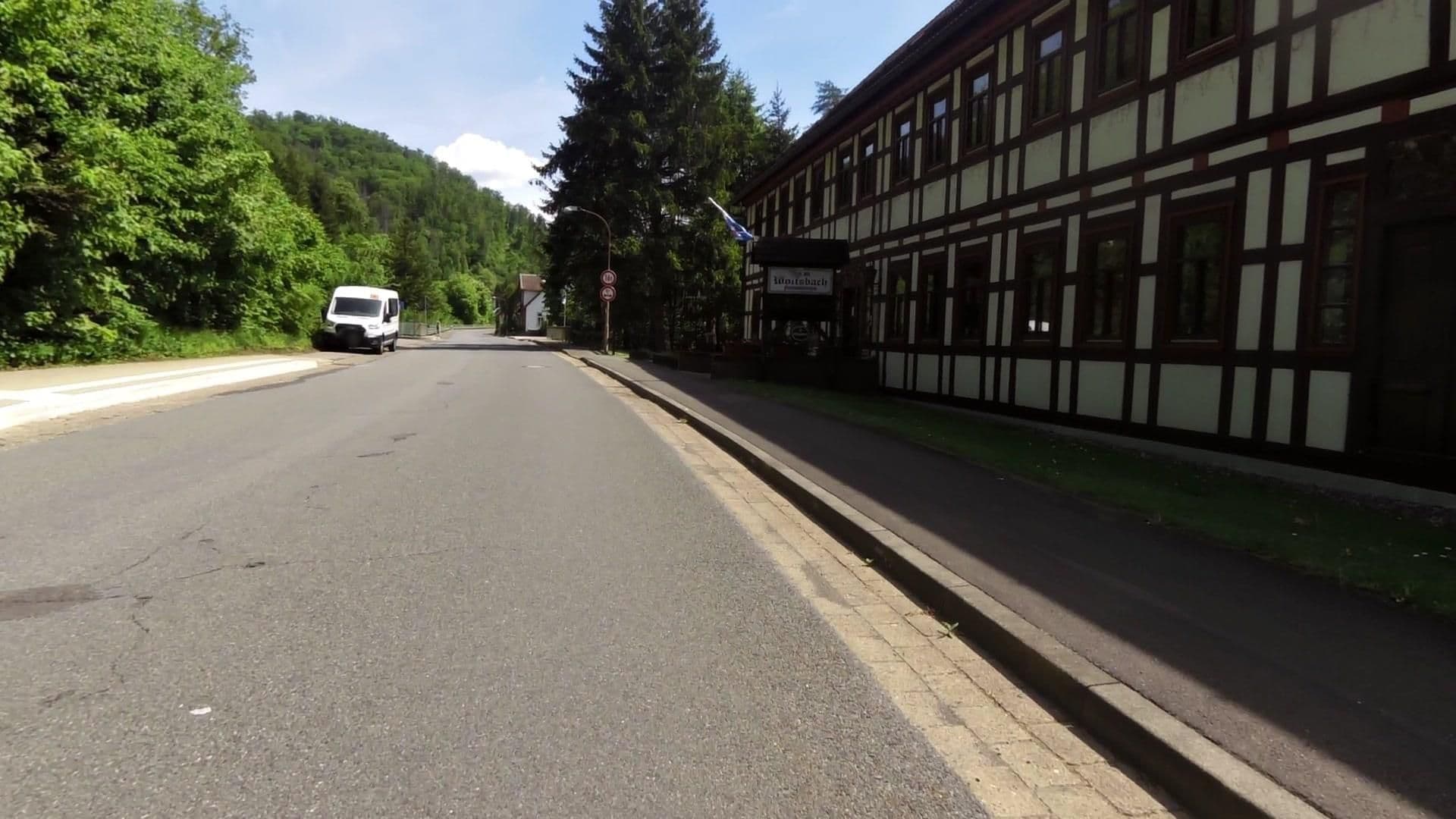 Street view near wolfsbach, Zorge — © RainerG (CC BY-SA · Mapillary)