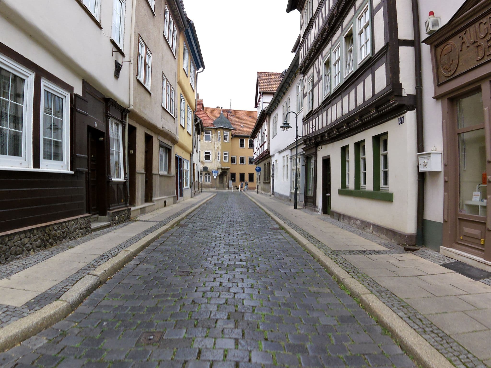 Street view near Herzogs Ferienwohnungen, Bad Langensalza — © zoegglmeyr (CC BY-SA · Mapillary)