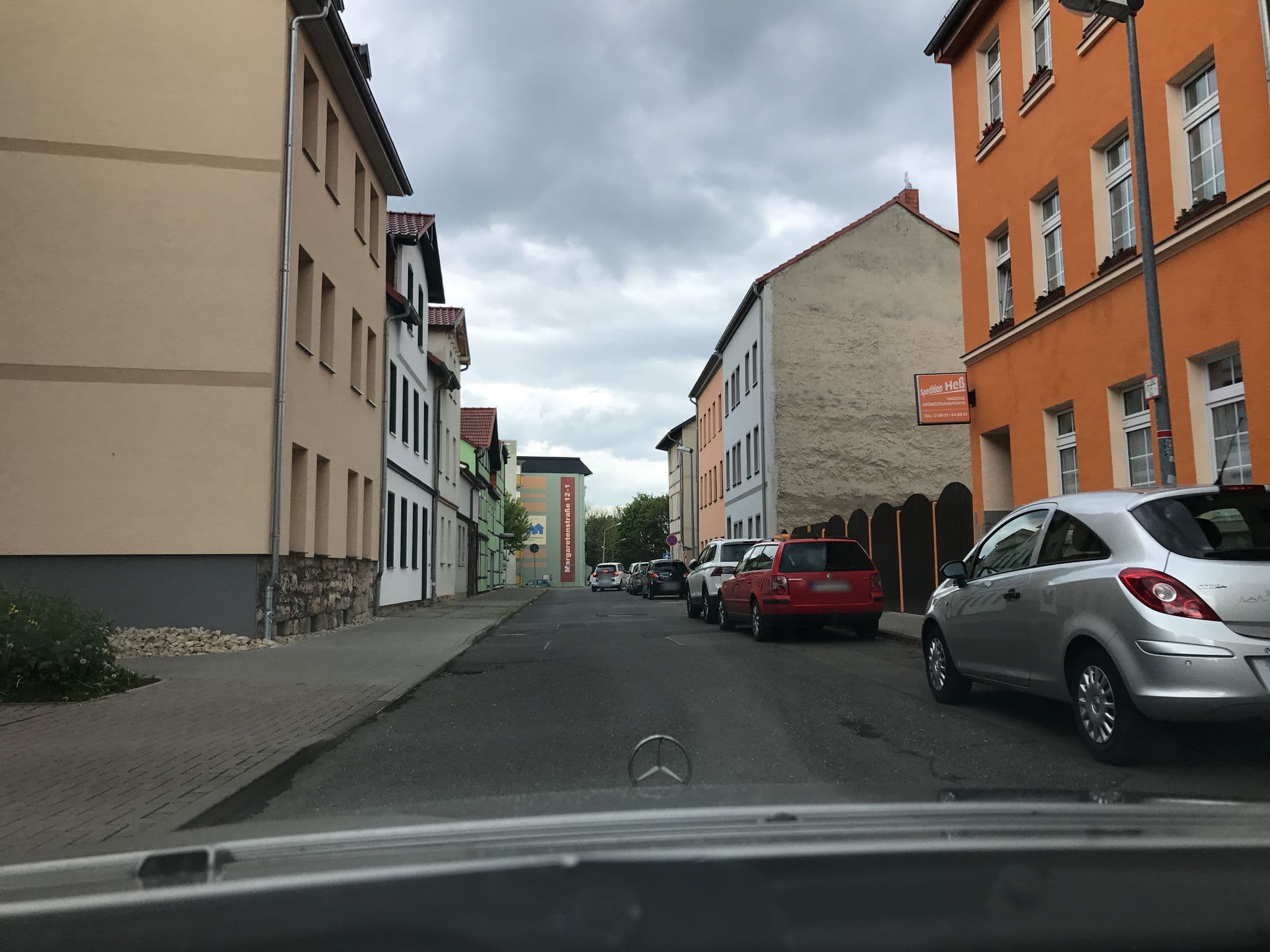 Street view near Ferienwohnung Ramona Heß, Mühlhausen — © saschahaberkorn (CC BY-SA · Mapillary)