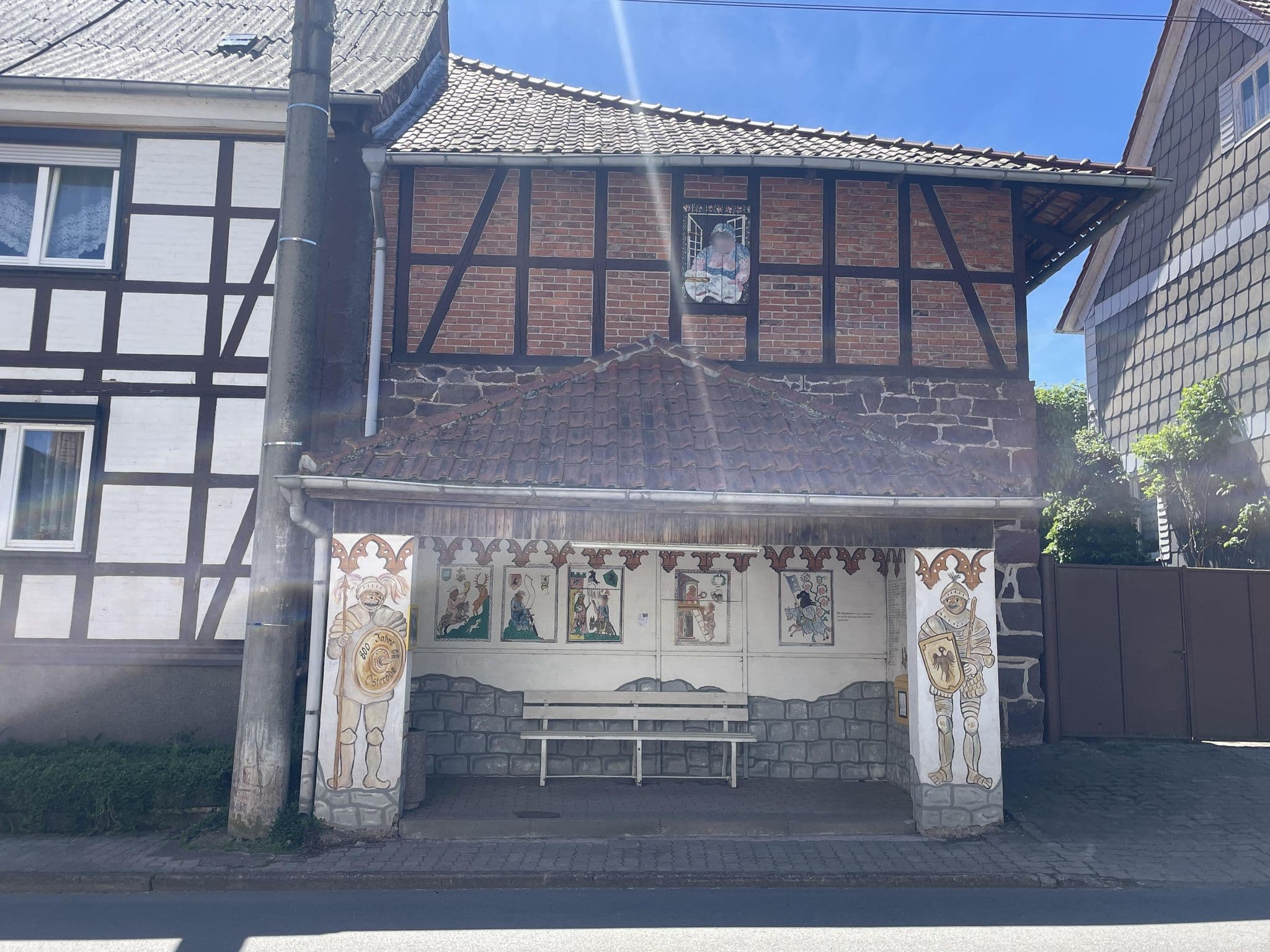 Street view near Ferien-u. Wanderpension Zum Zittertal, Ilfeld — © surveyor99 (CC BY-SA · Mapillary)