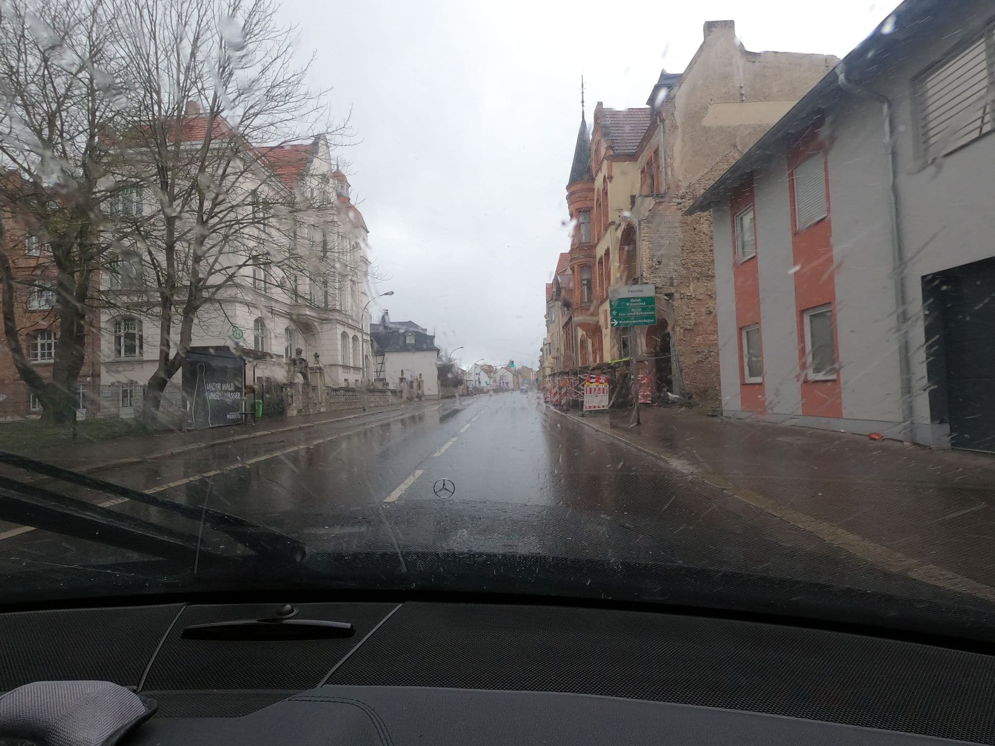 Street view near Ferienwohnung Regina, Mühlhausen — © saschahaberkorn (CC BY-SA · Mapillary)