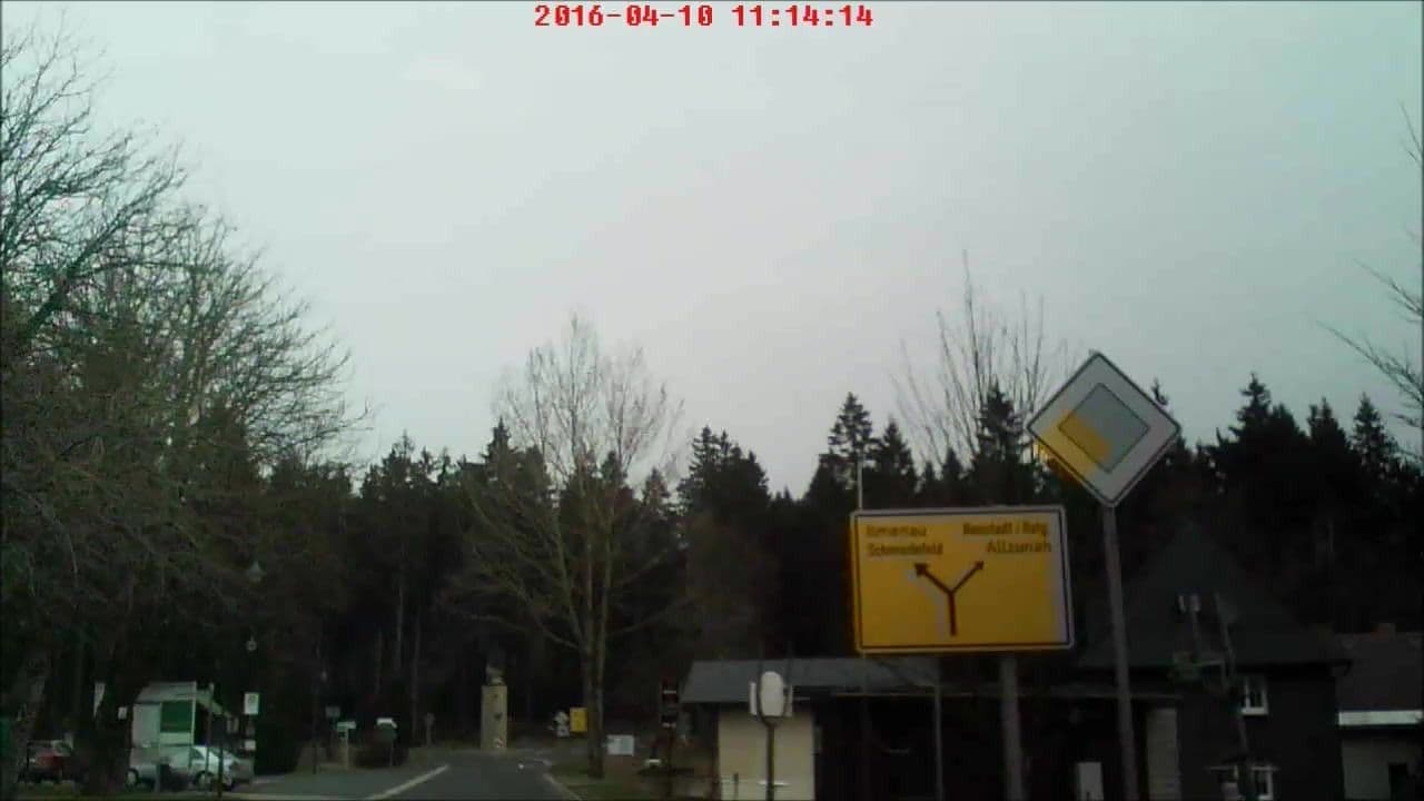 Street view near Gasthof Rennsteighütte, Frauenwald — © sennewald63 (CC BY-SA · Mapillary)
