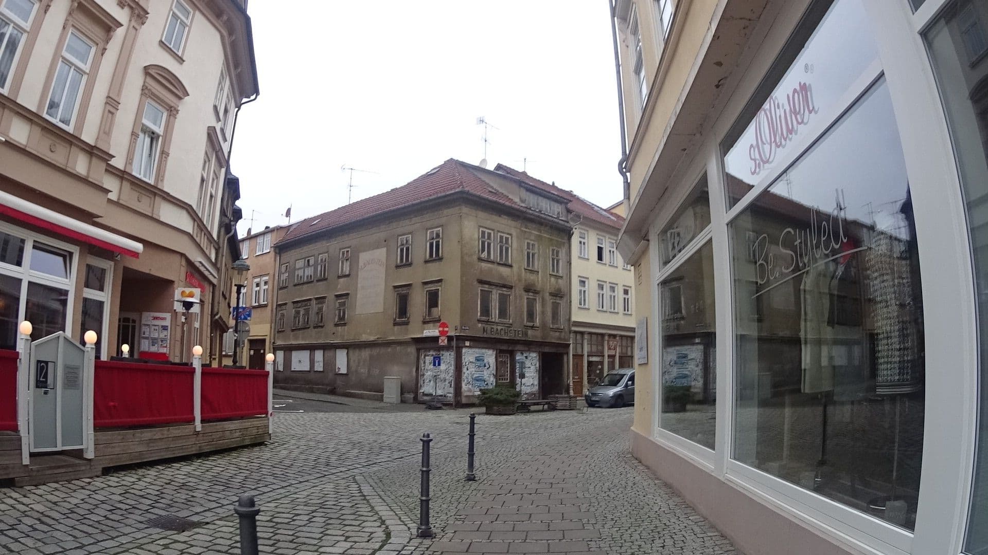 Street view near Pension Rosenhof, Arnstadt — © ramap (CC BY-SA · Mapillary)