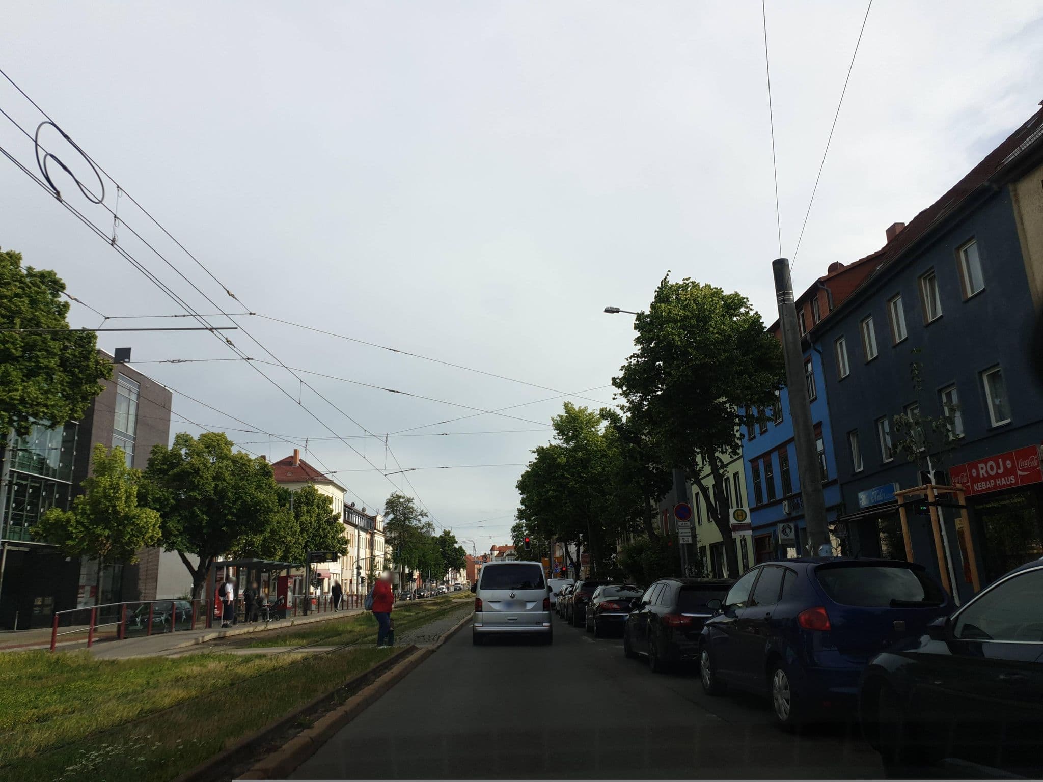 Street view near Pension Pirol, Erfurt — © canislupus (CC BY-SA · Mapillary)