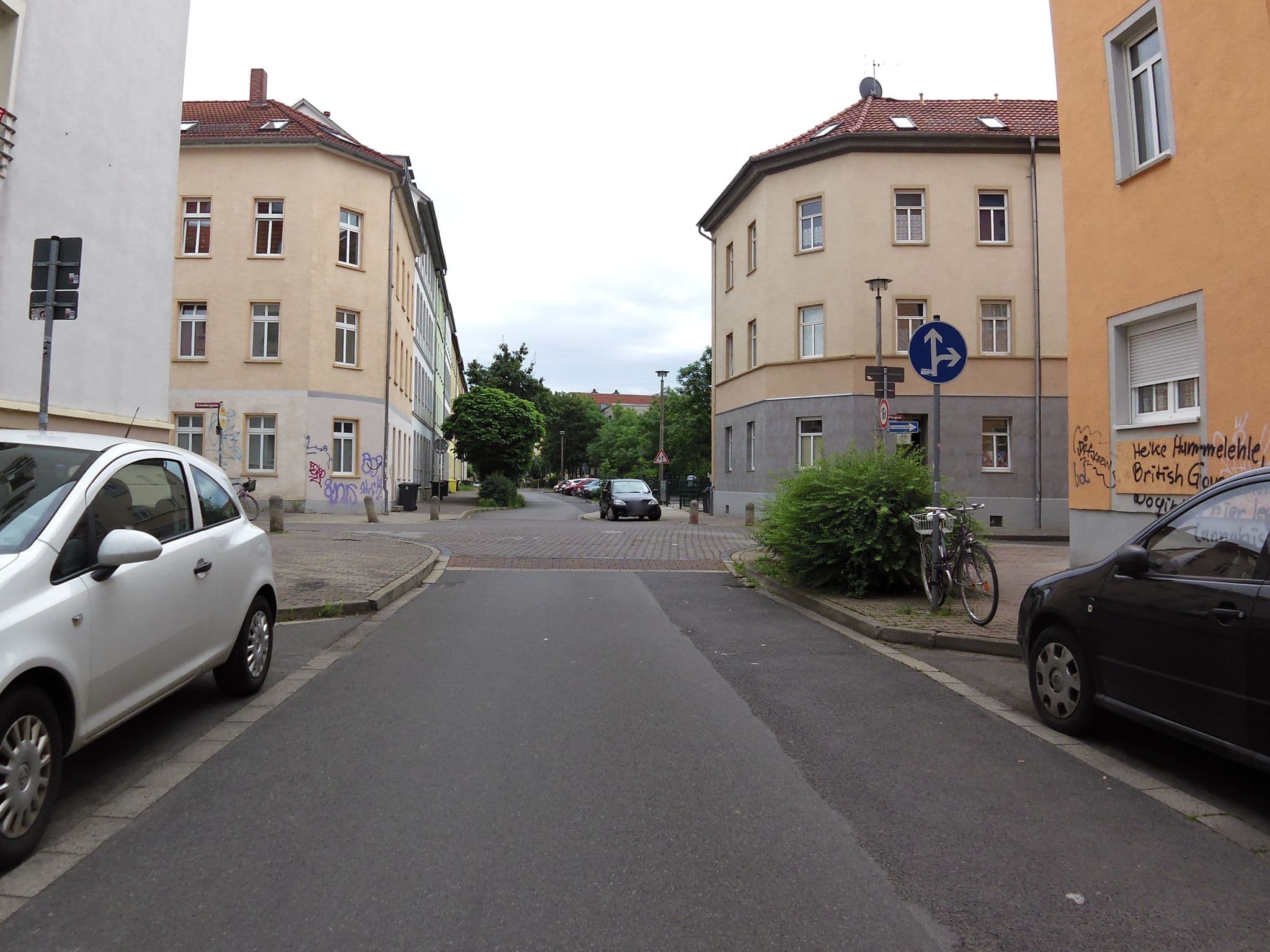 Street view near Apartment Klein Venedig“ Erfurt, Erfurt — © zoegglmeyr (CC BY-SA · Mapillary)