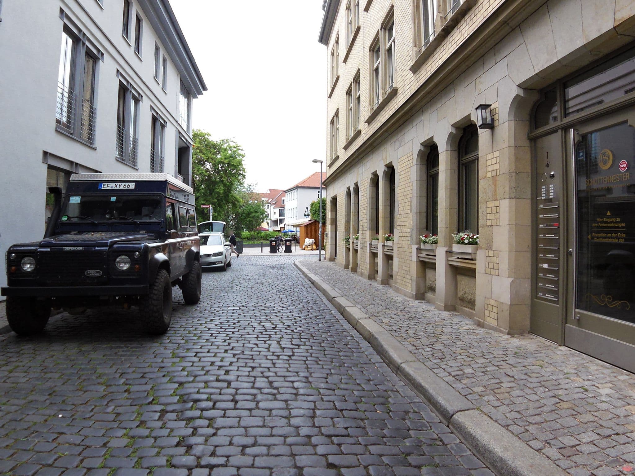 Street view near Schottennester, Erfurt — © zoegglmeyr (CC BY-SA · Mapillary)
