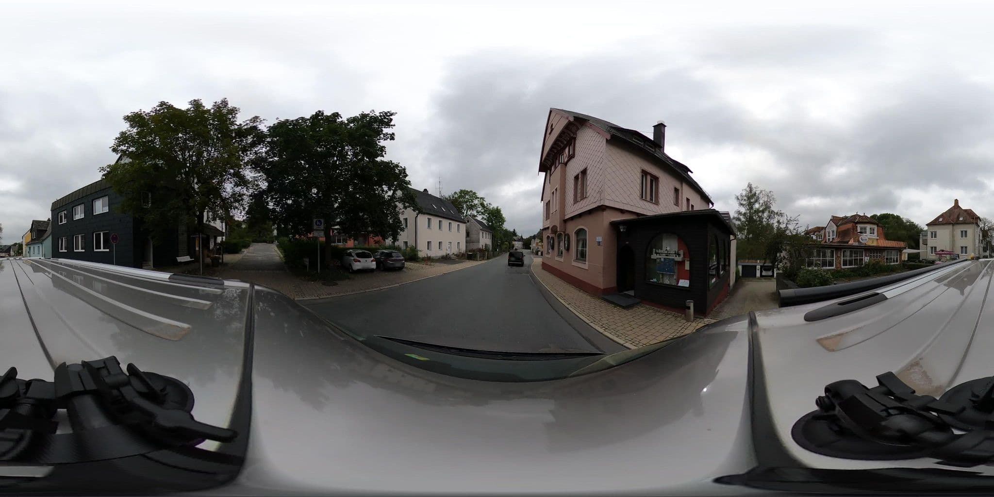 Street view near Haus Mathilde, Bad Steben — © kopra (CC BY-SA · Mapillary)