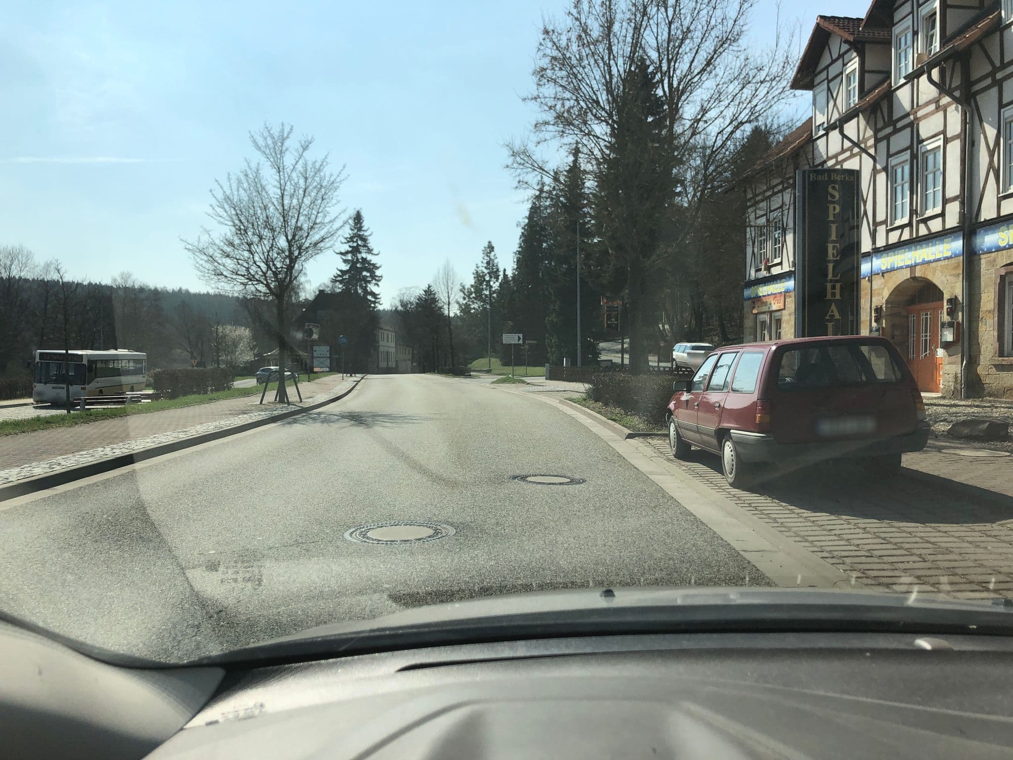 Street view near Hubertushof, Bad Berka — © bejotel (CC BY-SA · Mapillary)