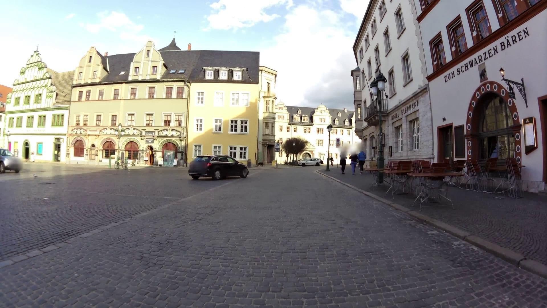 Street view near Thomas-Mann-Suite, Weimar — © xma (CC BY-SA · Mapillary)
