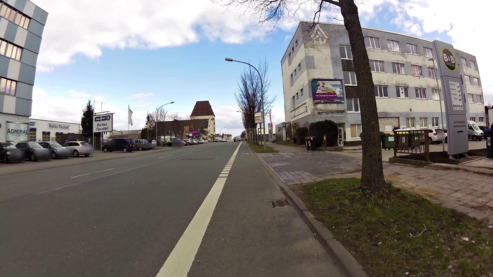 Street view near B&B Hotel Weimar, Weimar — © xma (CC BY-SA · Mapillary)