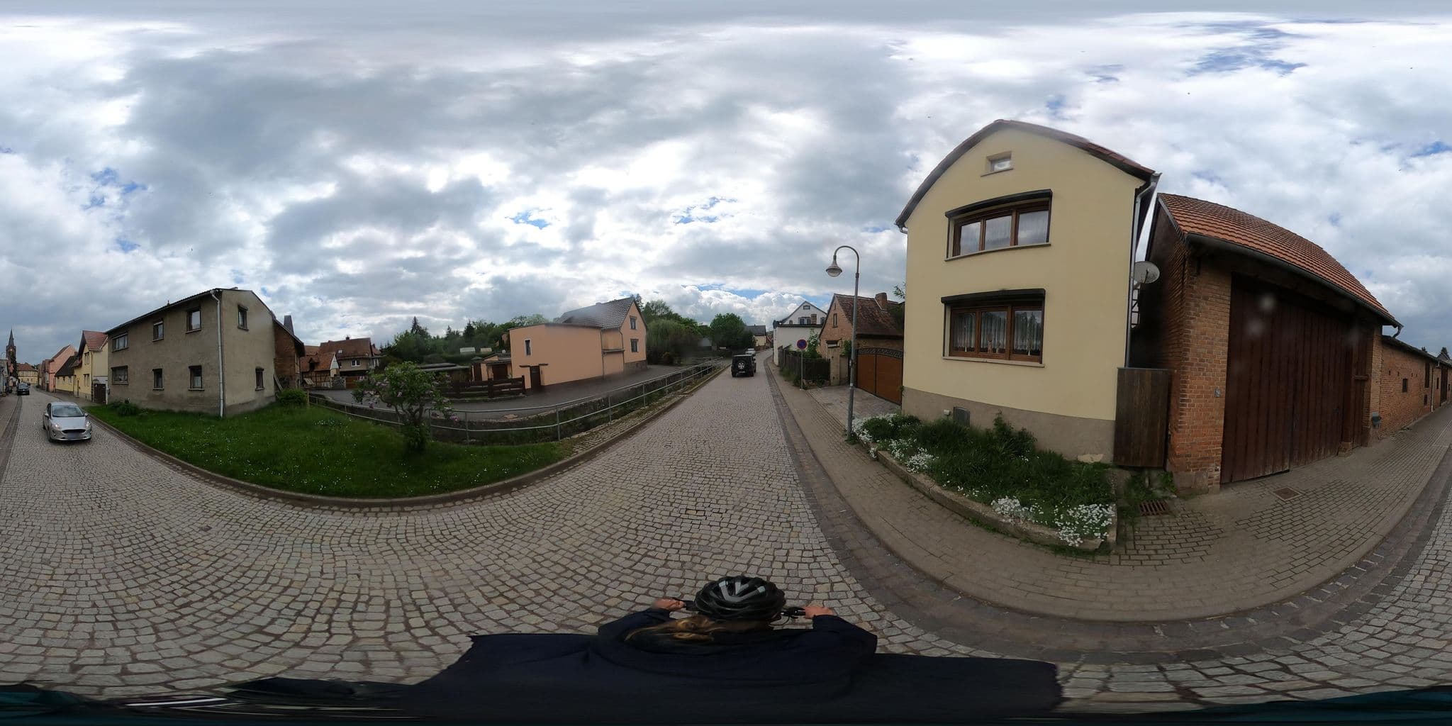 Street view near Ferienhaus "Alte Försterei" Stangerode, Mansfeld — © Planungsgesellschaft_RV-K (CC BY-SA · Mapillary)