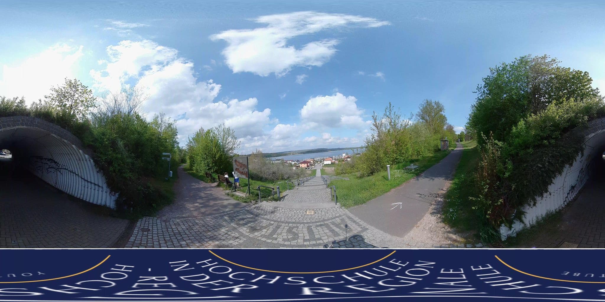 Street view near Hausboot Treibholz, Mücheln — © MarcAurel2 (CC BY-SA · Mapillary)