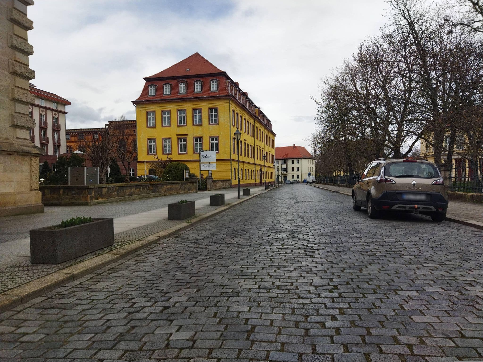 Street view near Radisson Sas, Merseburg — © changchun1 (CC BY-SA · Mapillary)
