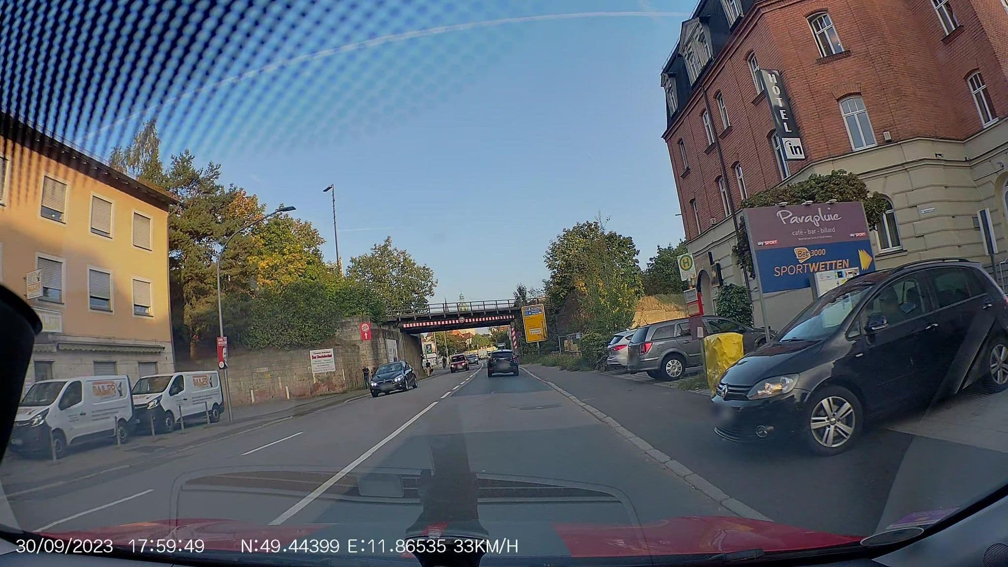 Street view near Hotel in, Amberg — © AR88 (CC BY-SA · Mapillary)