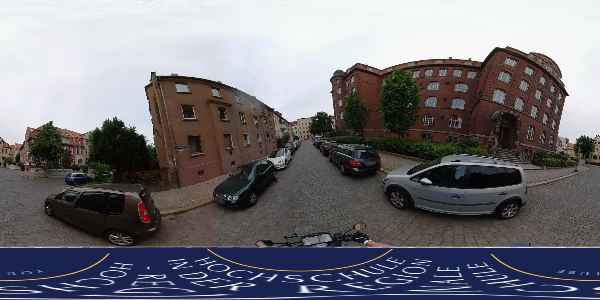 Street view near Apart Hotel, Halle (Saale) — © MarcAurel2 (CC BY-SA · Mapillary)
