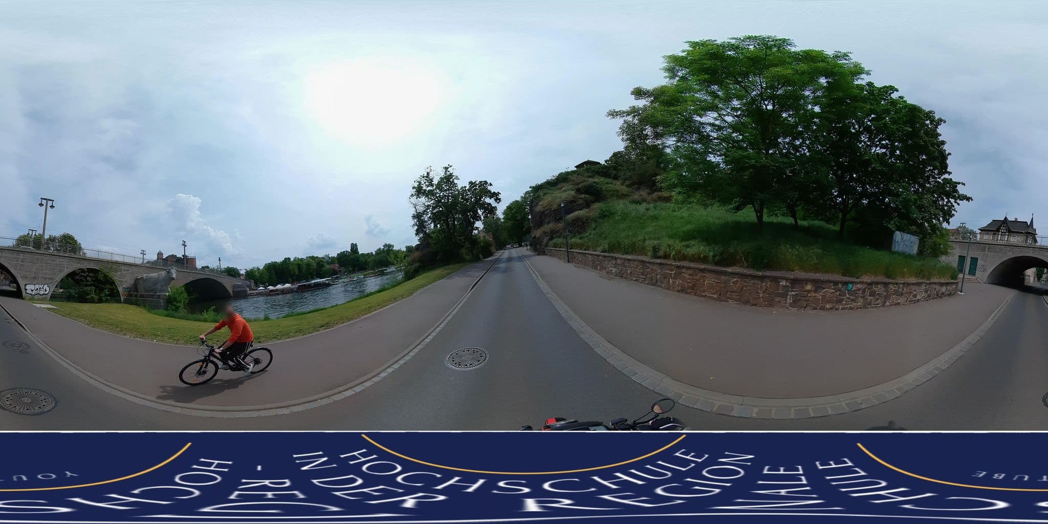 Street view near Burgschenke, Halle (Saale) — © MarcAurel2 (CC BY-SA · Mapillary)