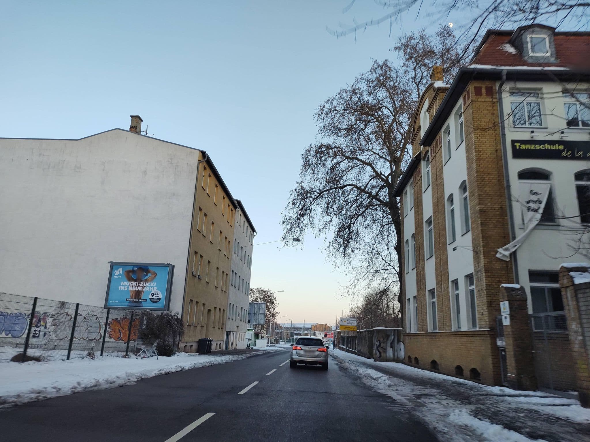 Street view near citystation hostel, Halle (Saale) — © thetornado76 (CC BY-SA · Mapillary)